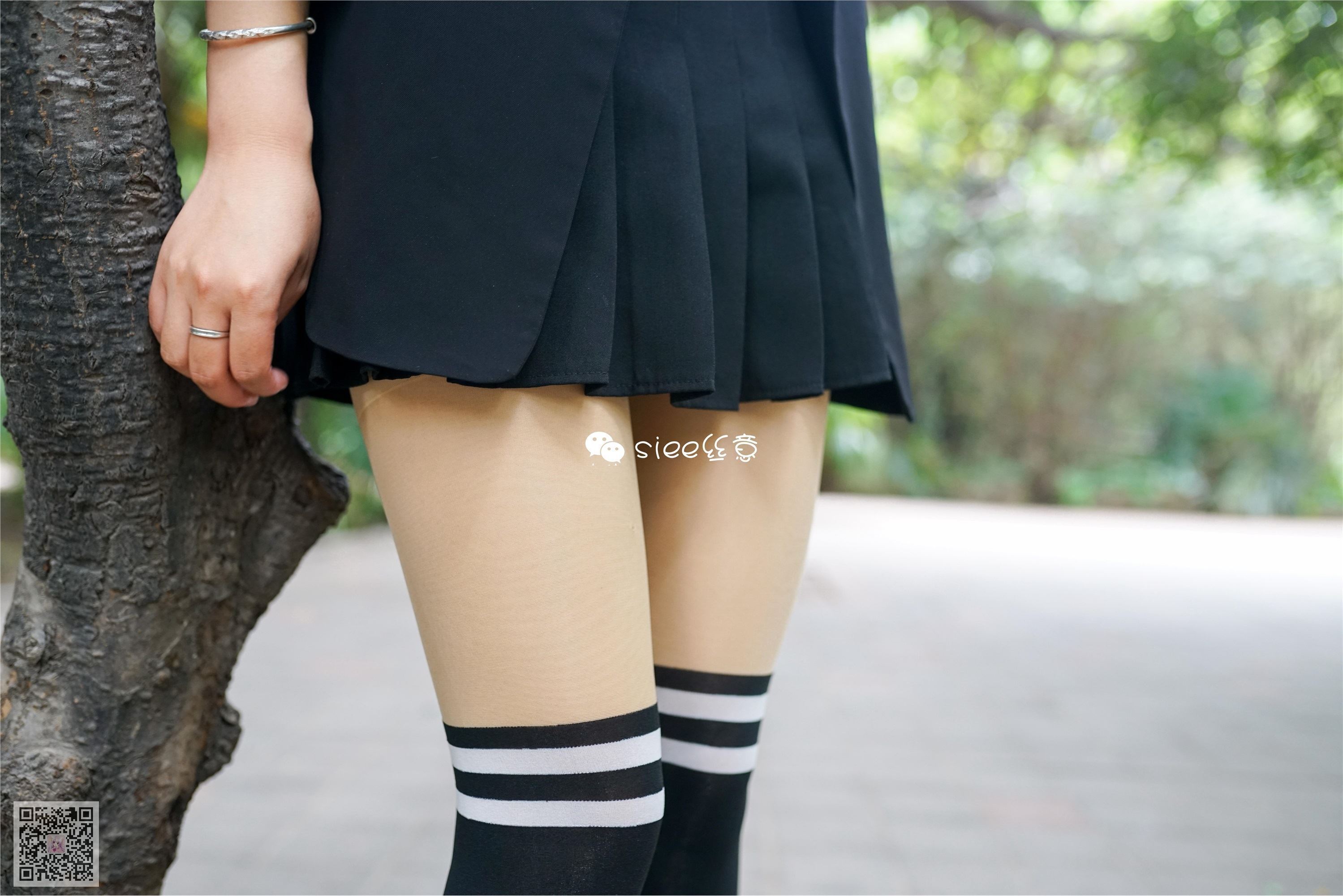 SIEE丝意  No.328 嫣然 走在晨光里的学妹