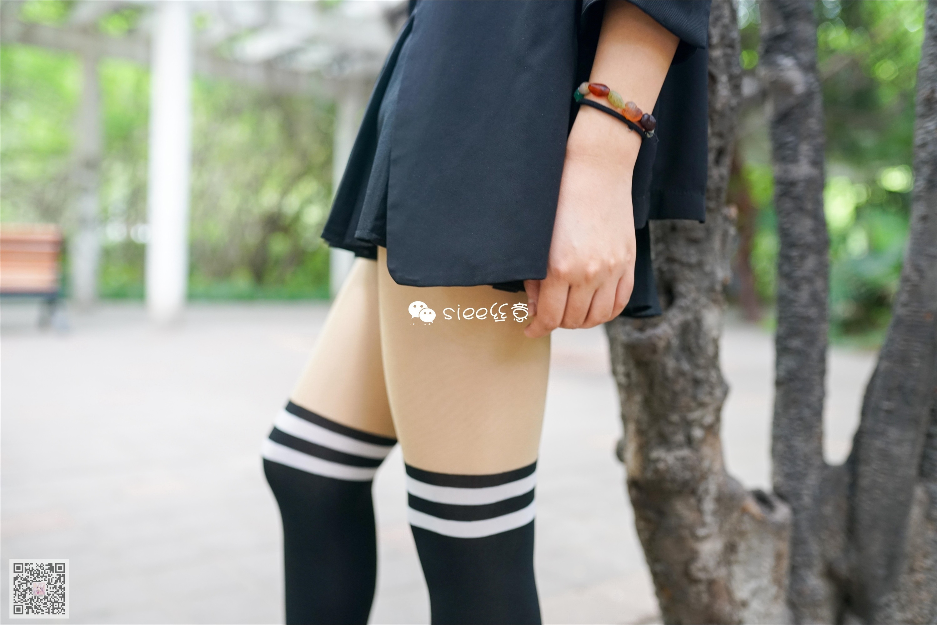 SIEE丝意  No.328 嫣然 走在晨光里的学妹