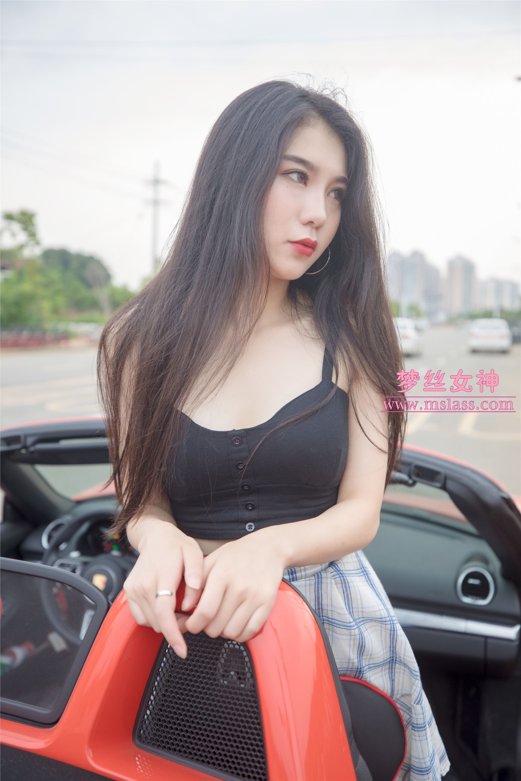 MSLASS梦丝女神 - 苏安希 跑车丝袜女神