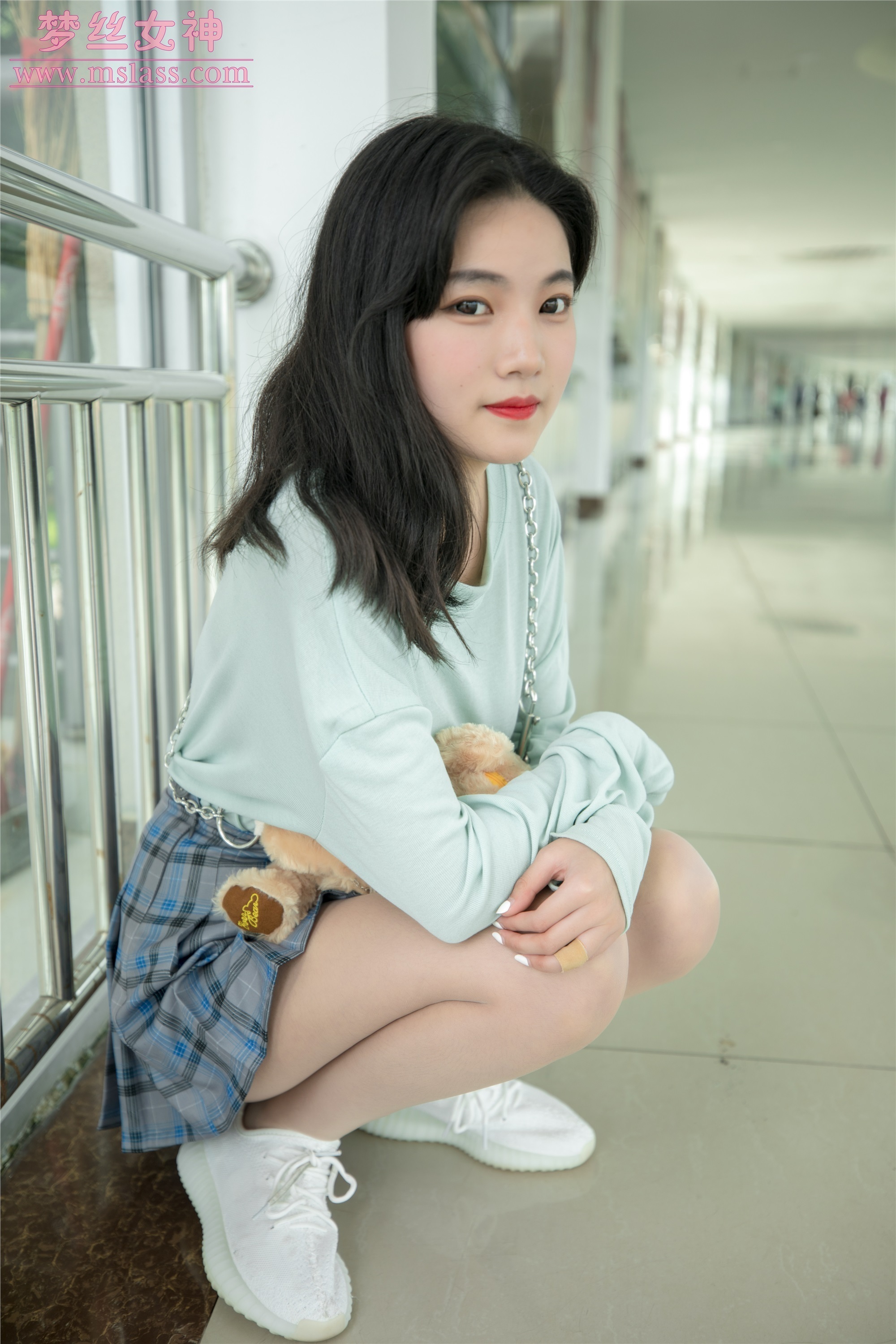 MSLASS梦丝女神 - 酥酥 恬静的小白鞋丝袜