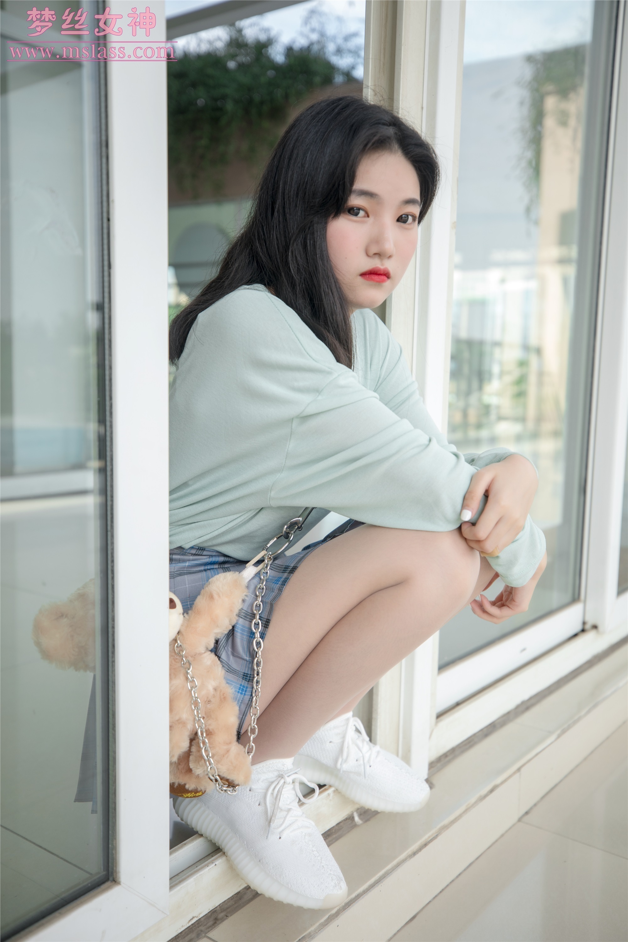 MSLASS梦丝女神 - 酥酥 恬静的小白鞋丝袜