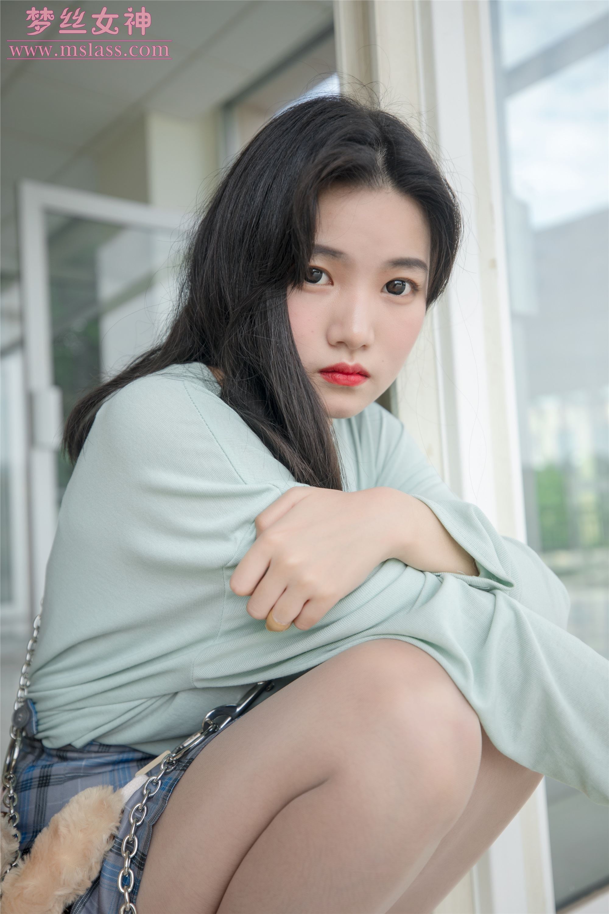 MSLASS梦丝女神 - 酥酥 恬静的小白鞋丝袜