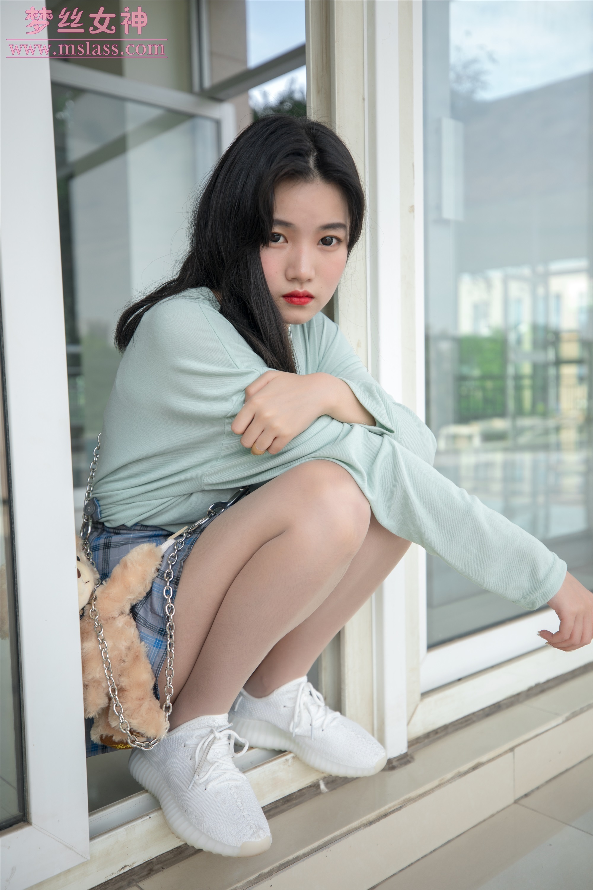 MSLASS梦丝女神 - 酥酥 恬静的小白鞋丝袜