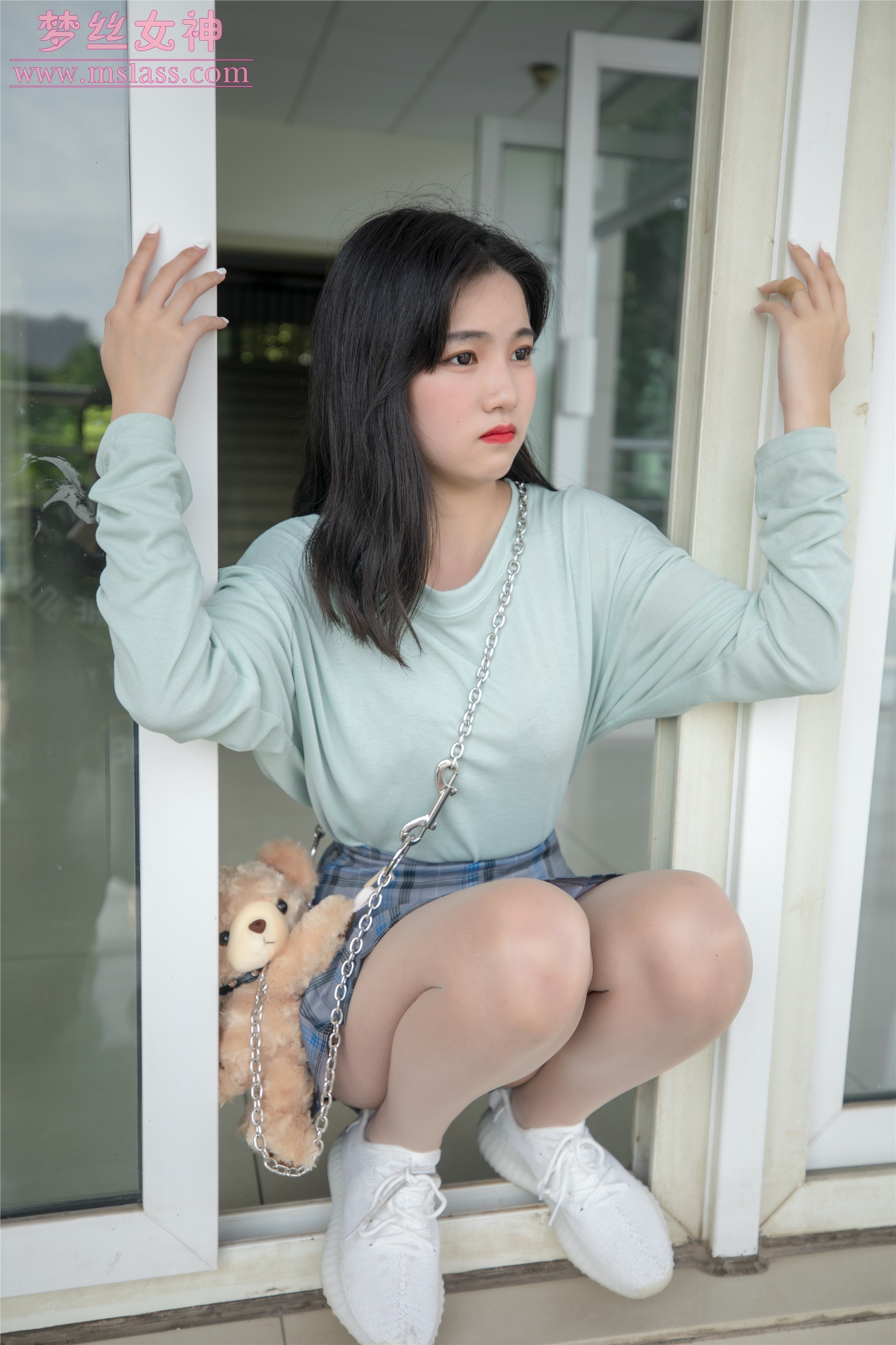 MSLASS梦丝女神 - 酥酥 恬静的小白鞋丝袜