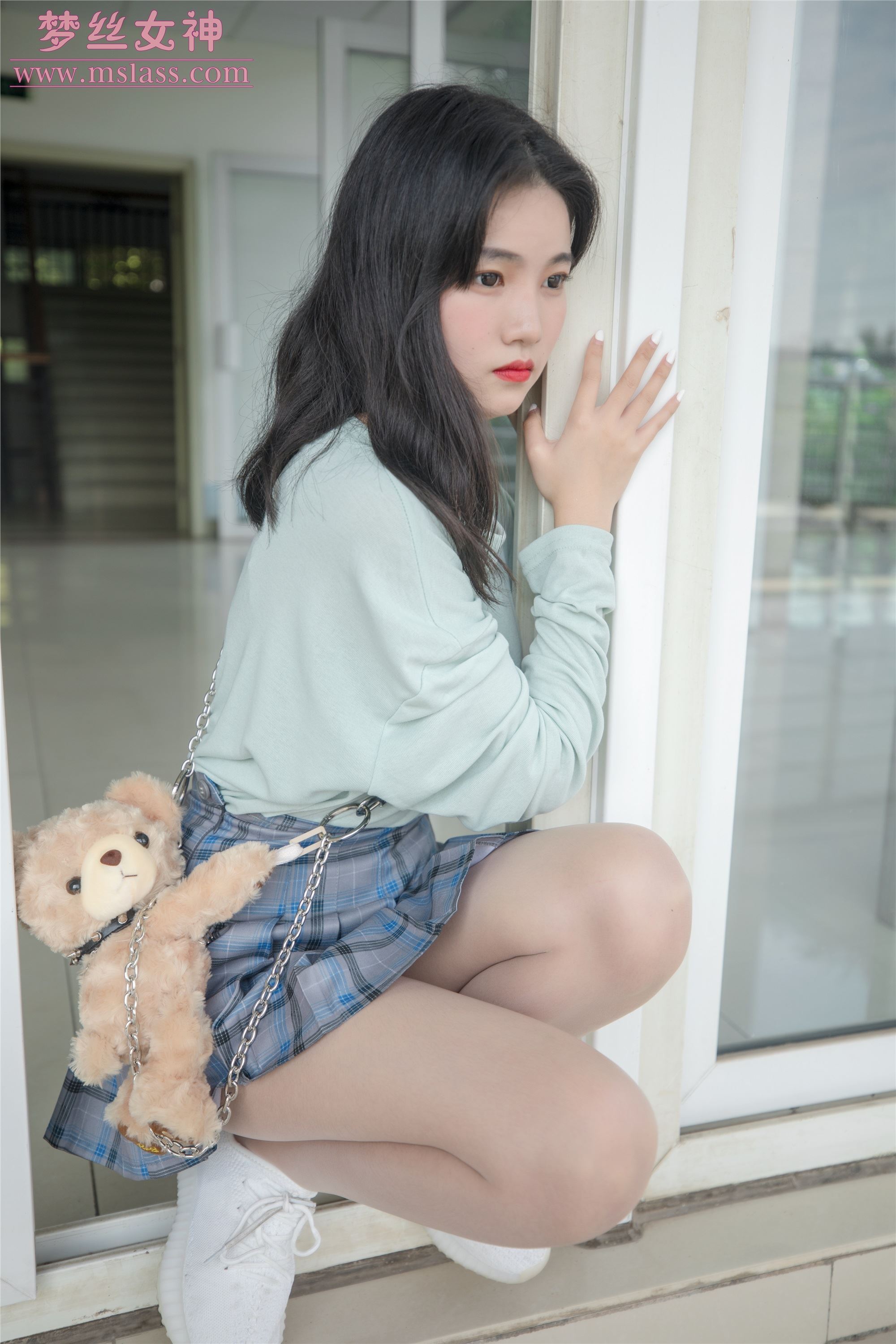 MSLASS梦丝女神 - 酥酥 恬静的小白鞋丝袜