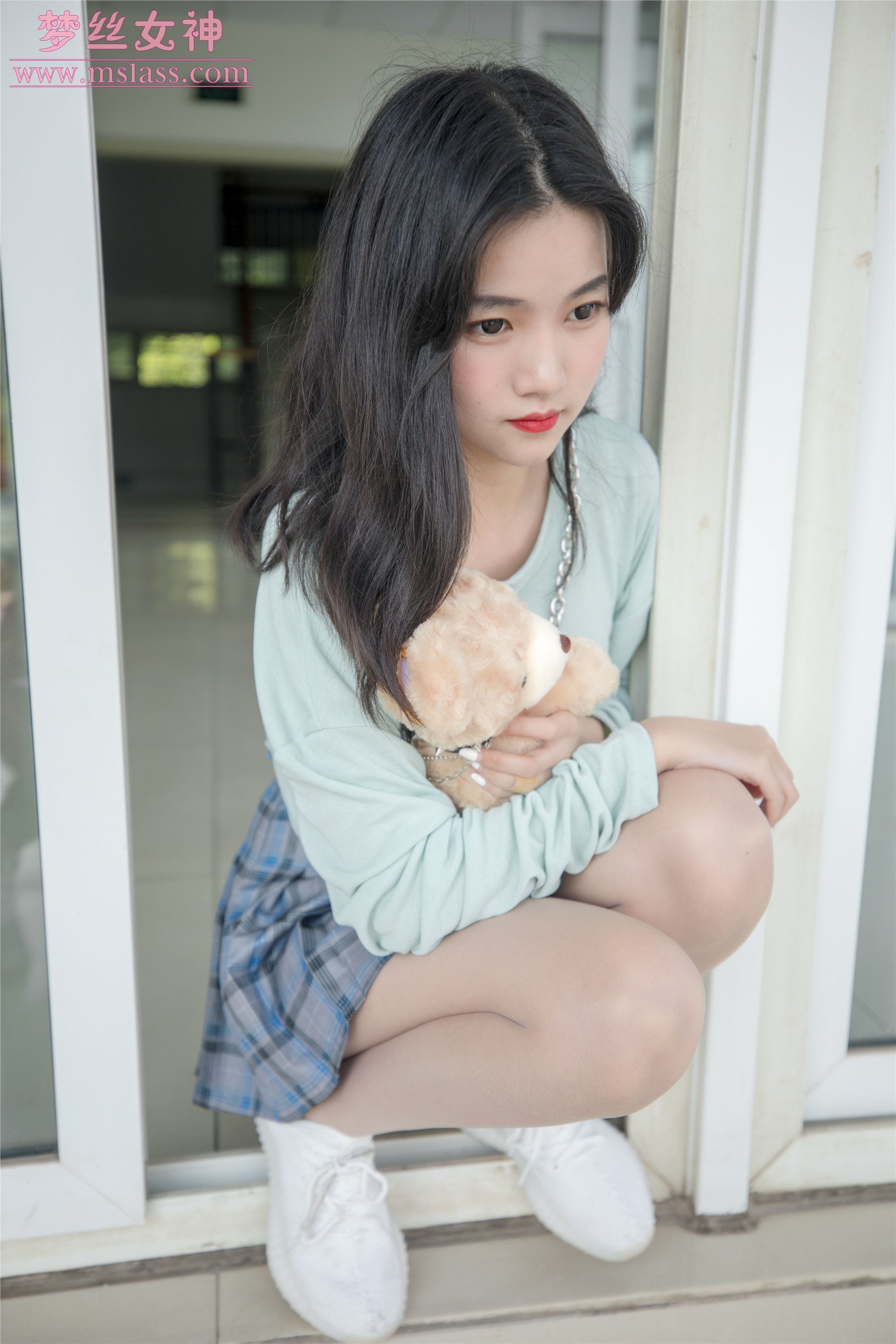 MSLASS梦丝女神 - 酥酥 恬静的小白鞋丝袜