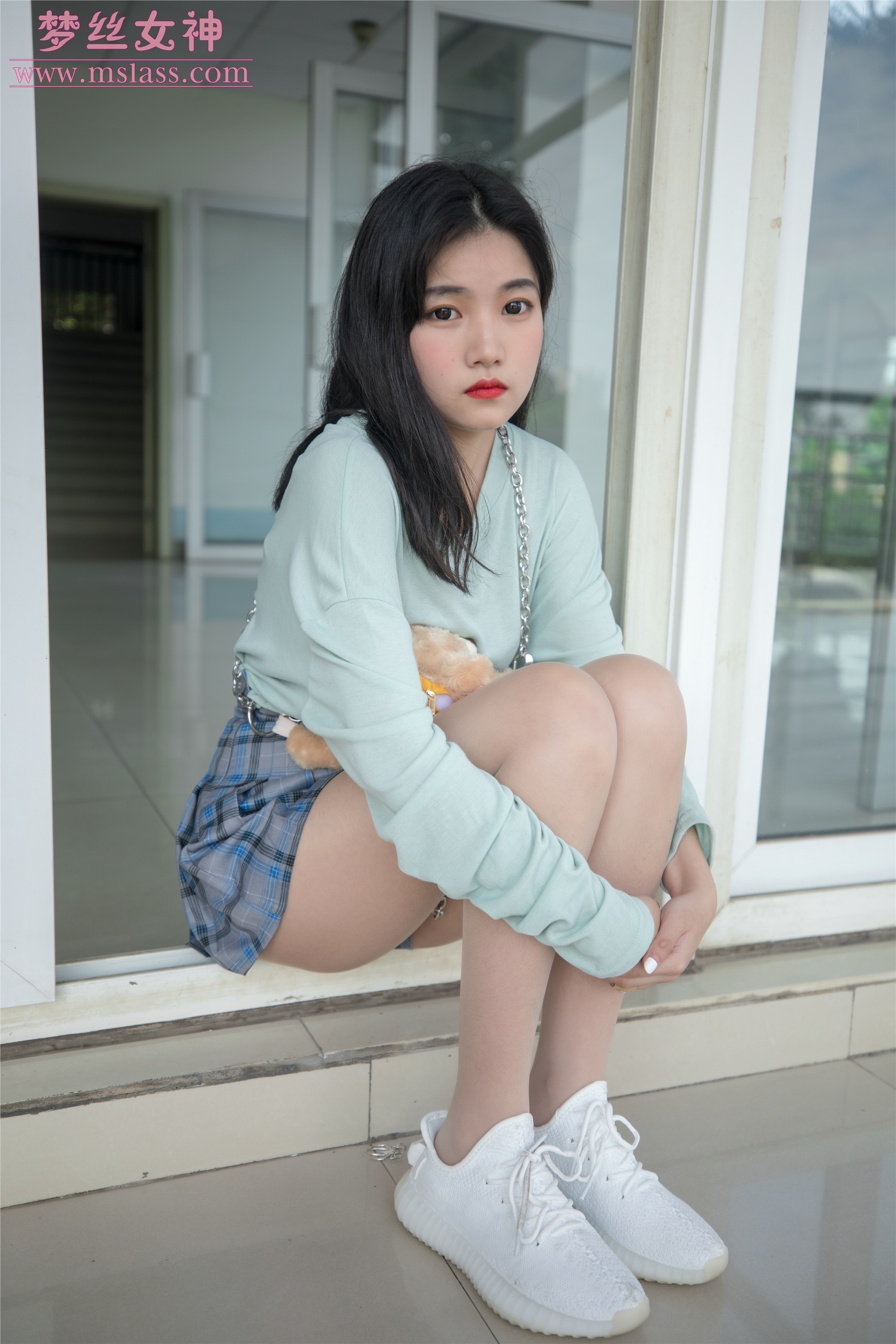 MSLASS梦丝女神 - 酥酥 恬静的小白鞋丝袜