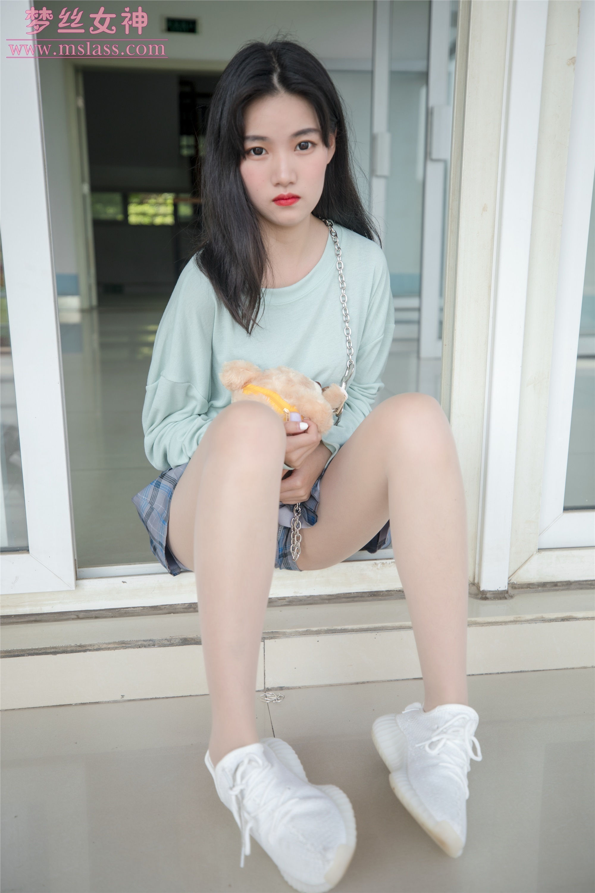 MSLASS梦丝女神 - 酥酥 恬静的小白鞋丝袜