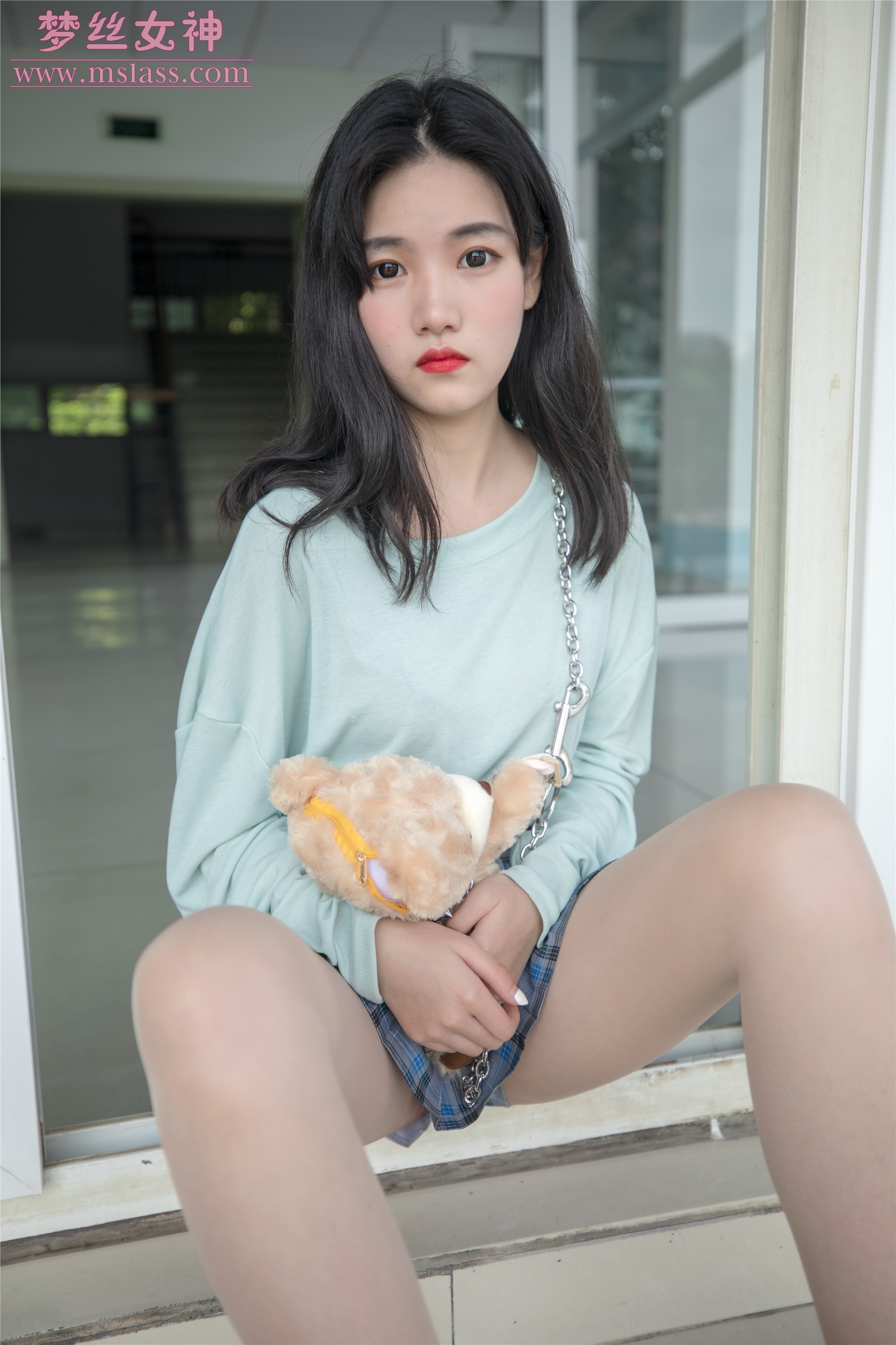 MSLASS梦丝女神 - 酥酥 恬静的小白鞋丝袜