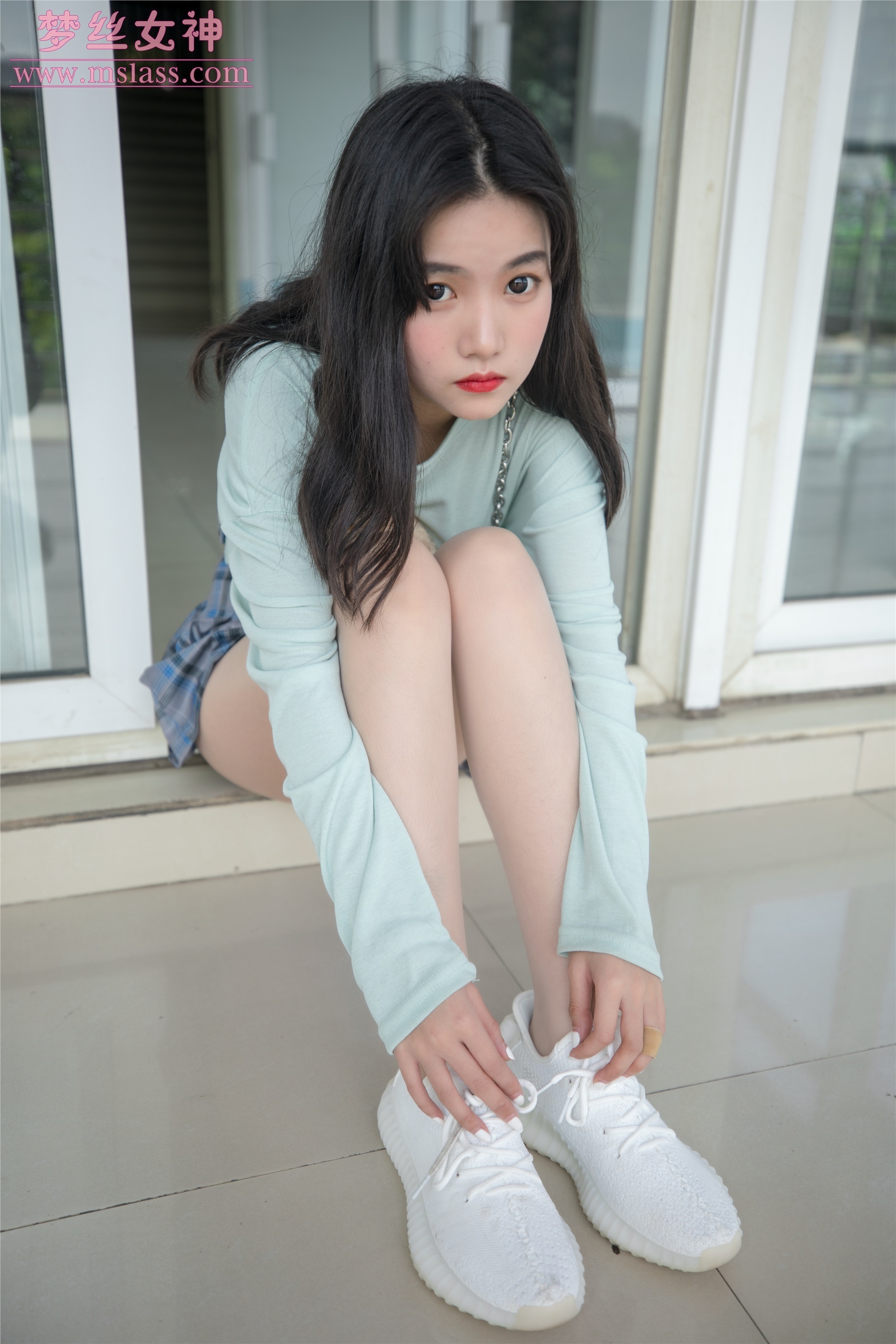 MSLASS梦丝女神 - 酥酥 恬静的小白鞋丝袜