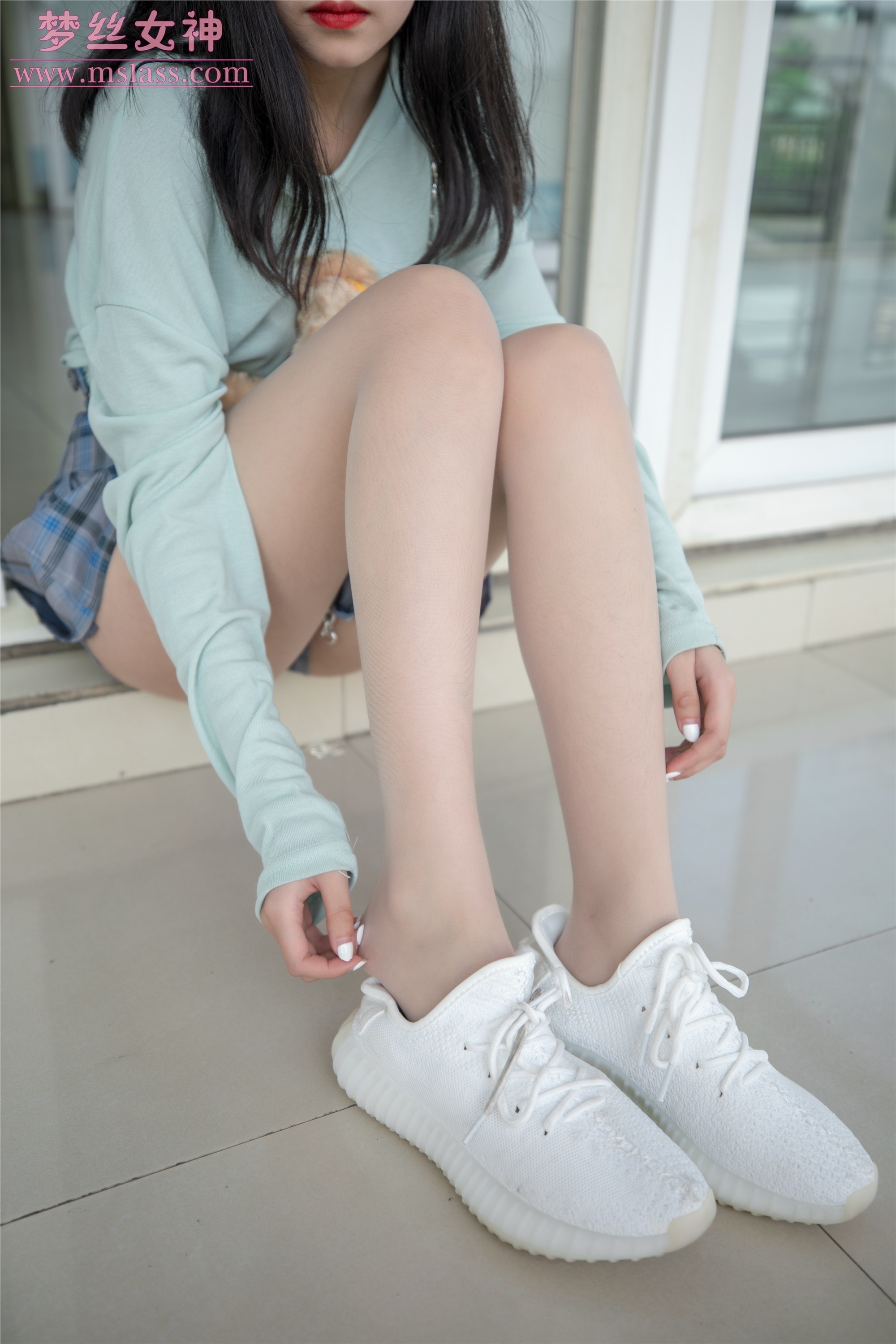 MSLASS梦丝女神 - 酥酥 恬静的小白鞋丝袜