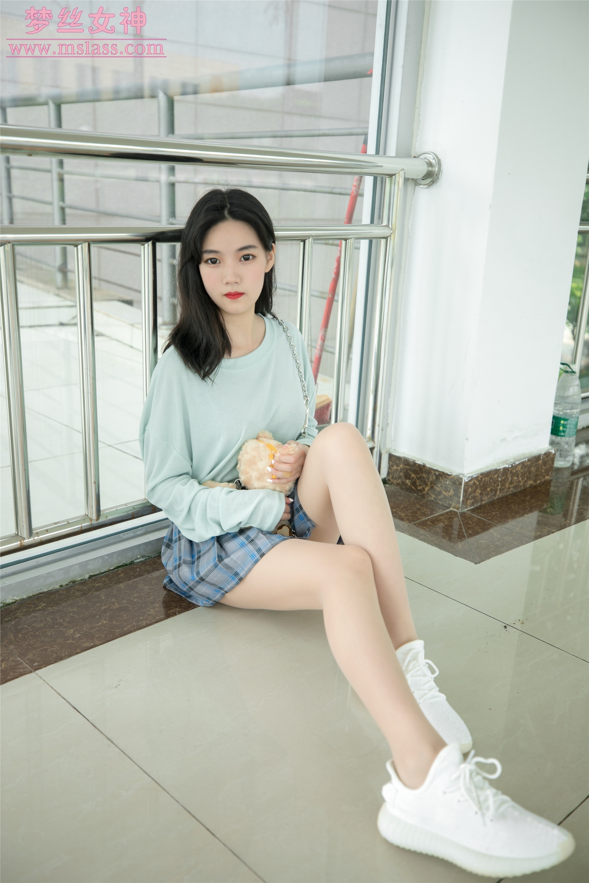 MSLASS梦丝女神 - 酥酥 恬静的小白鞋丝袜