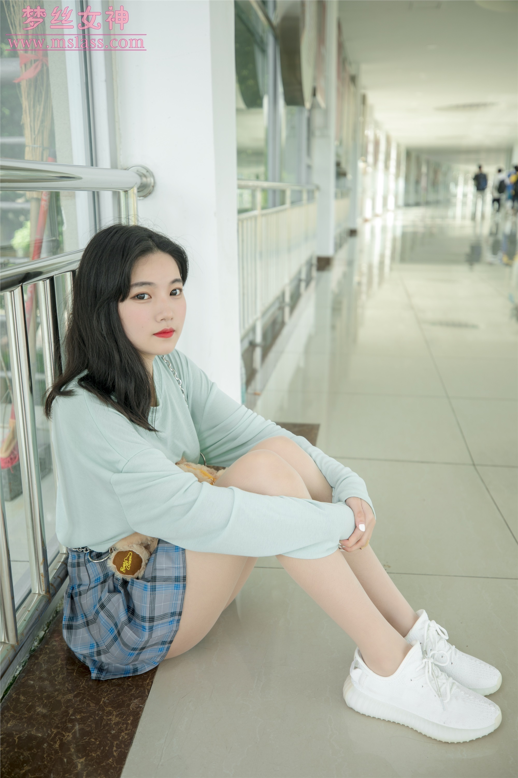 MSLASS梦丝女神 - 酥酥 恬静的小白鞋丝袜