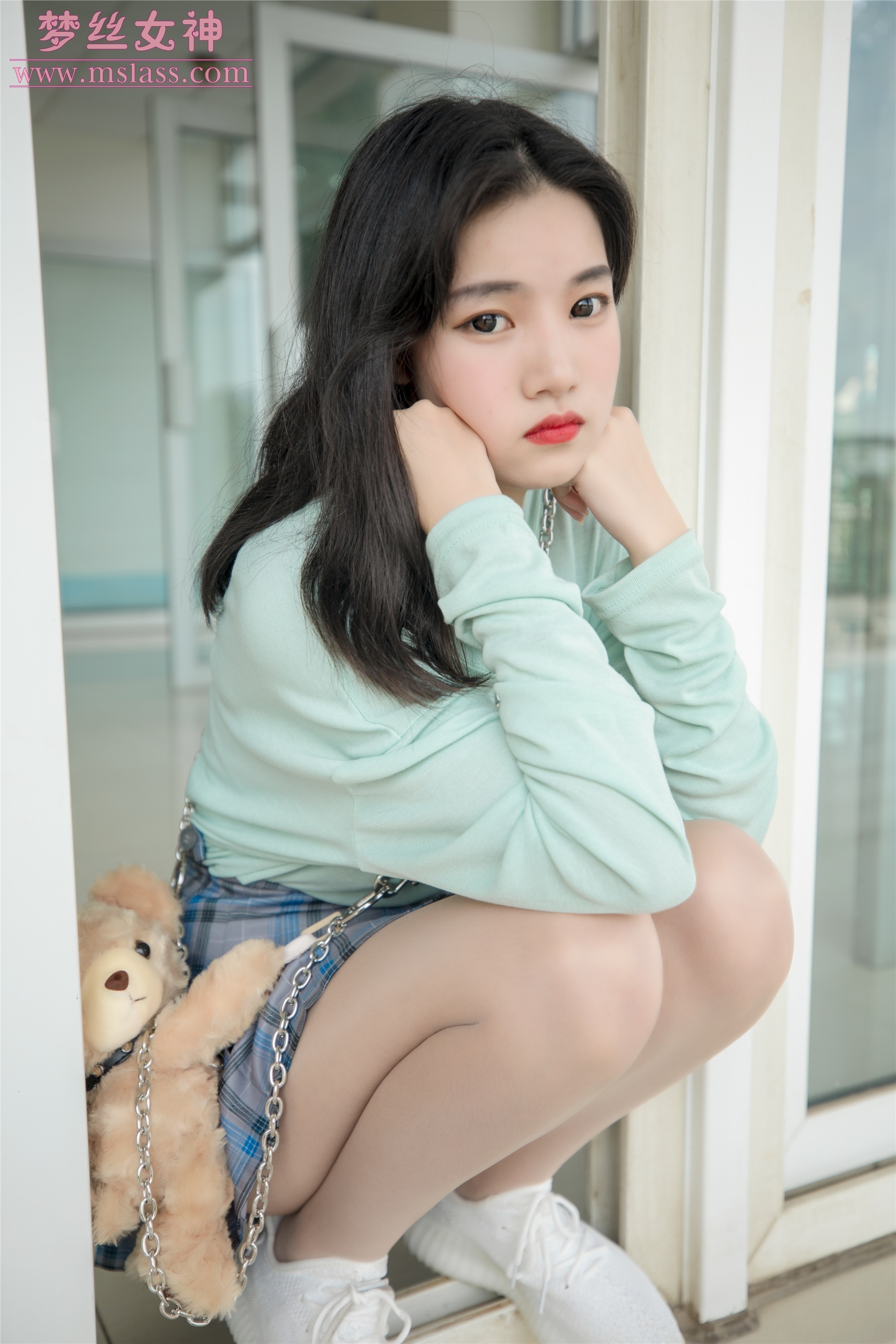 MSLASS梦丝女神 - 酥酥 恬静的小白鞋丝袜