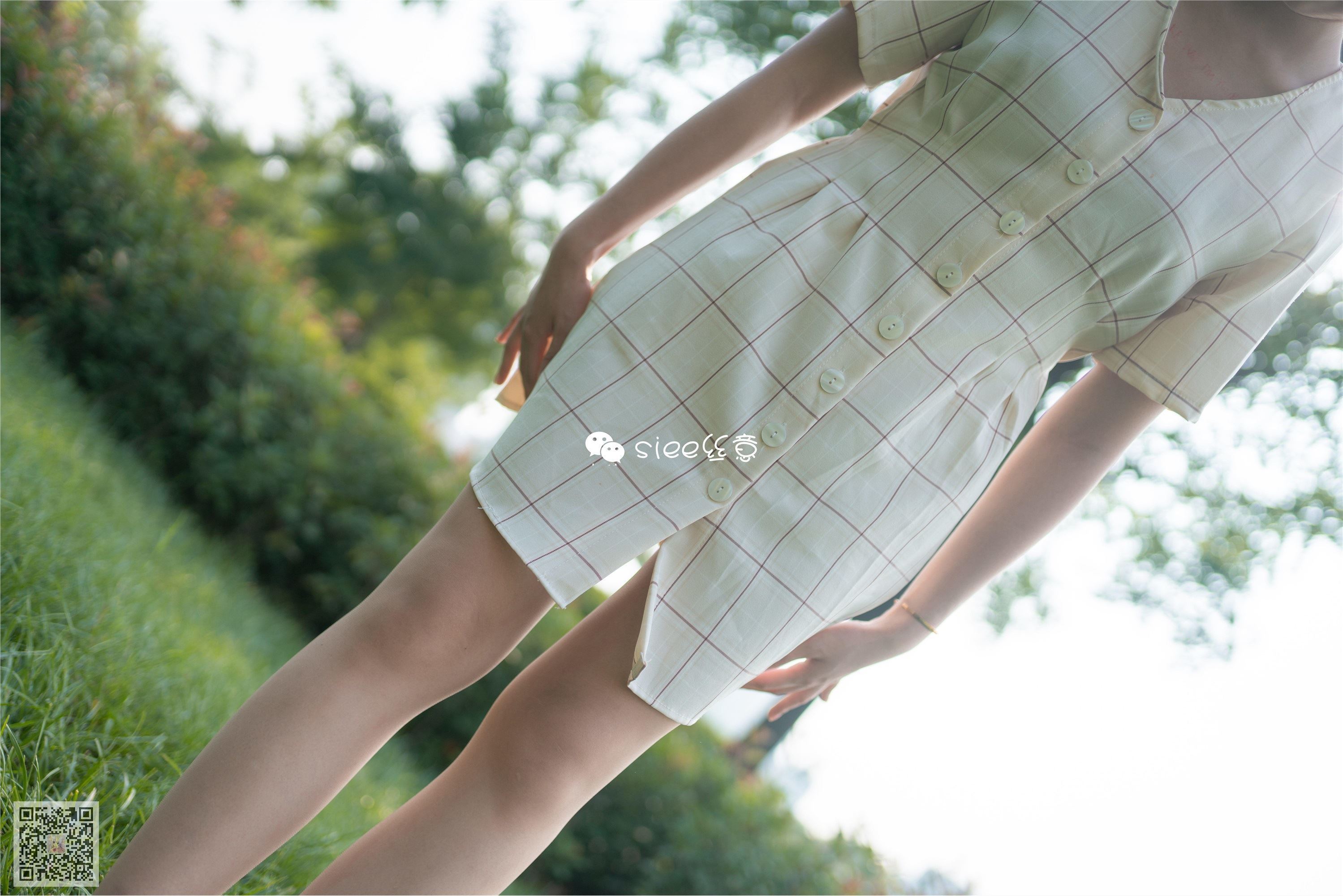 SIEE丝意  No.329 冰冰 花开无语，叶落有声