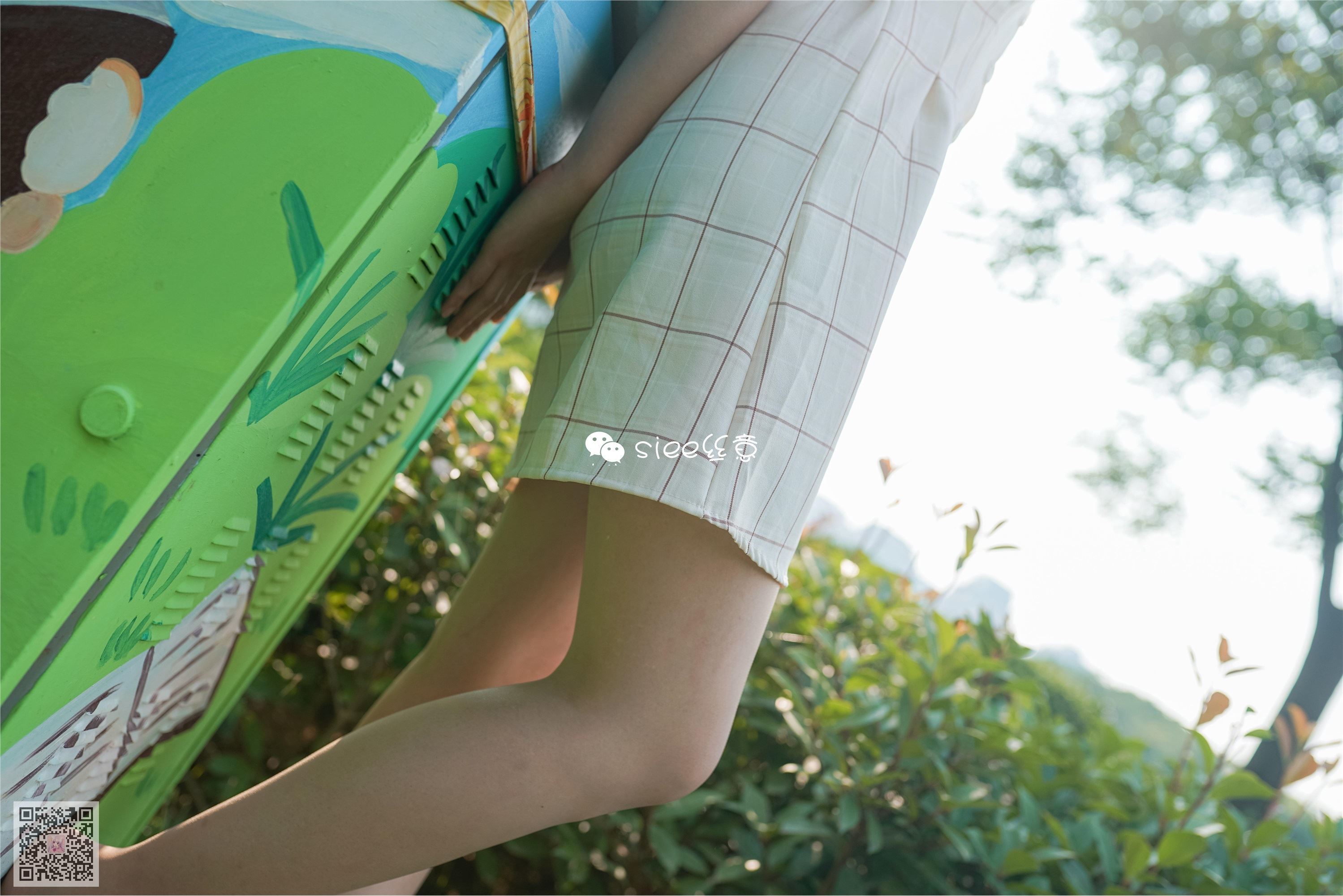 SIEE丝意  No.329 冰冰 花开无语，叶落有声