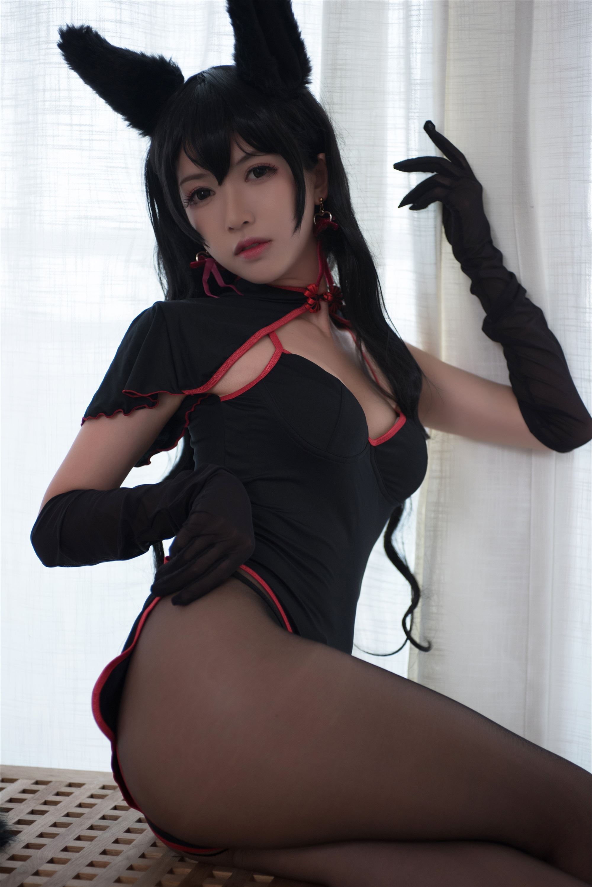 鳗鱼霏儿 - 兽耳 黑丝