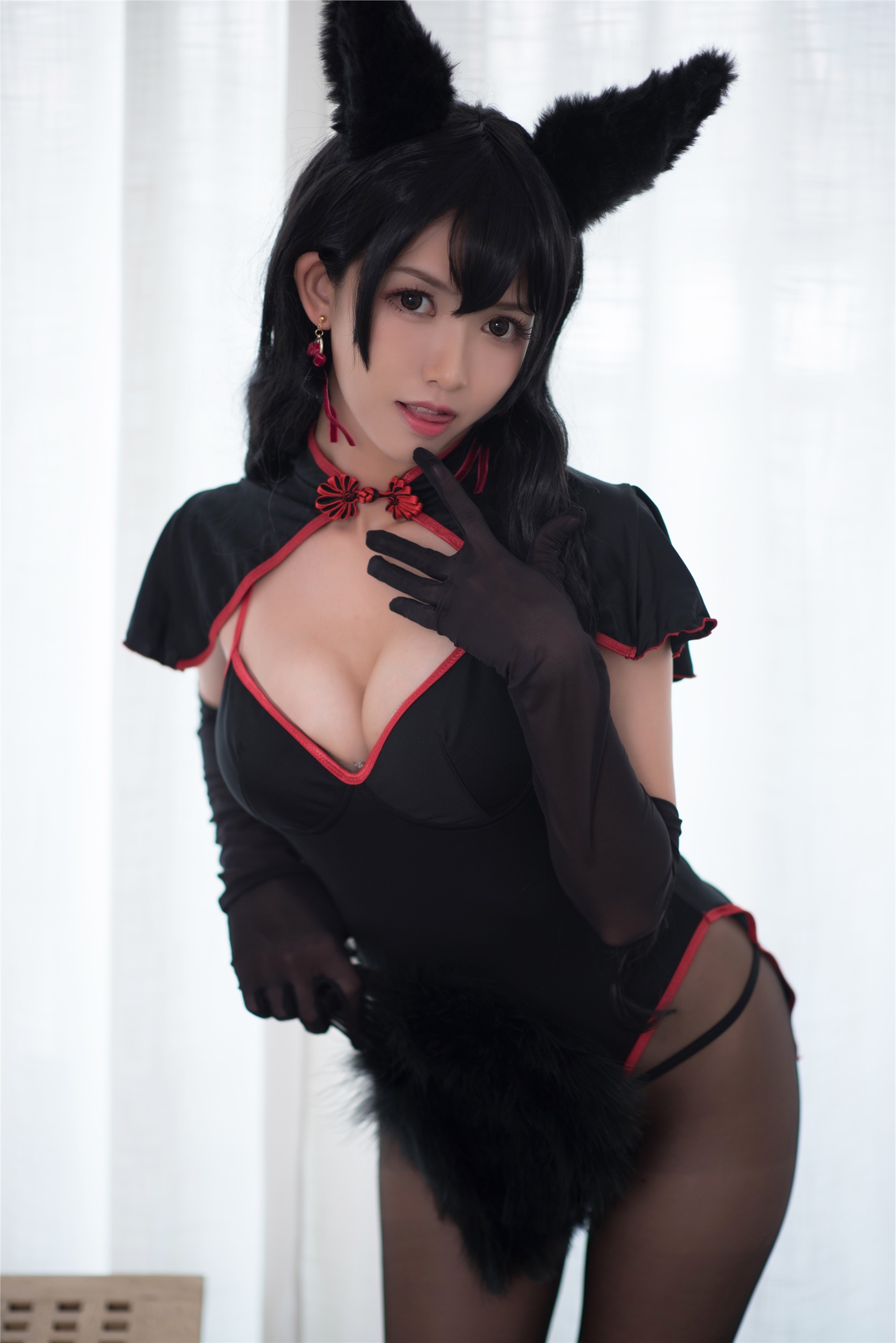 鳗鱼霏儿 - 兽耳 黑丝