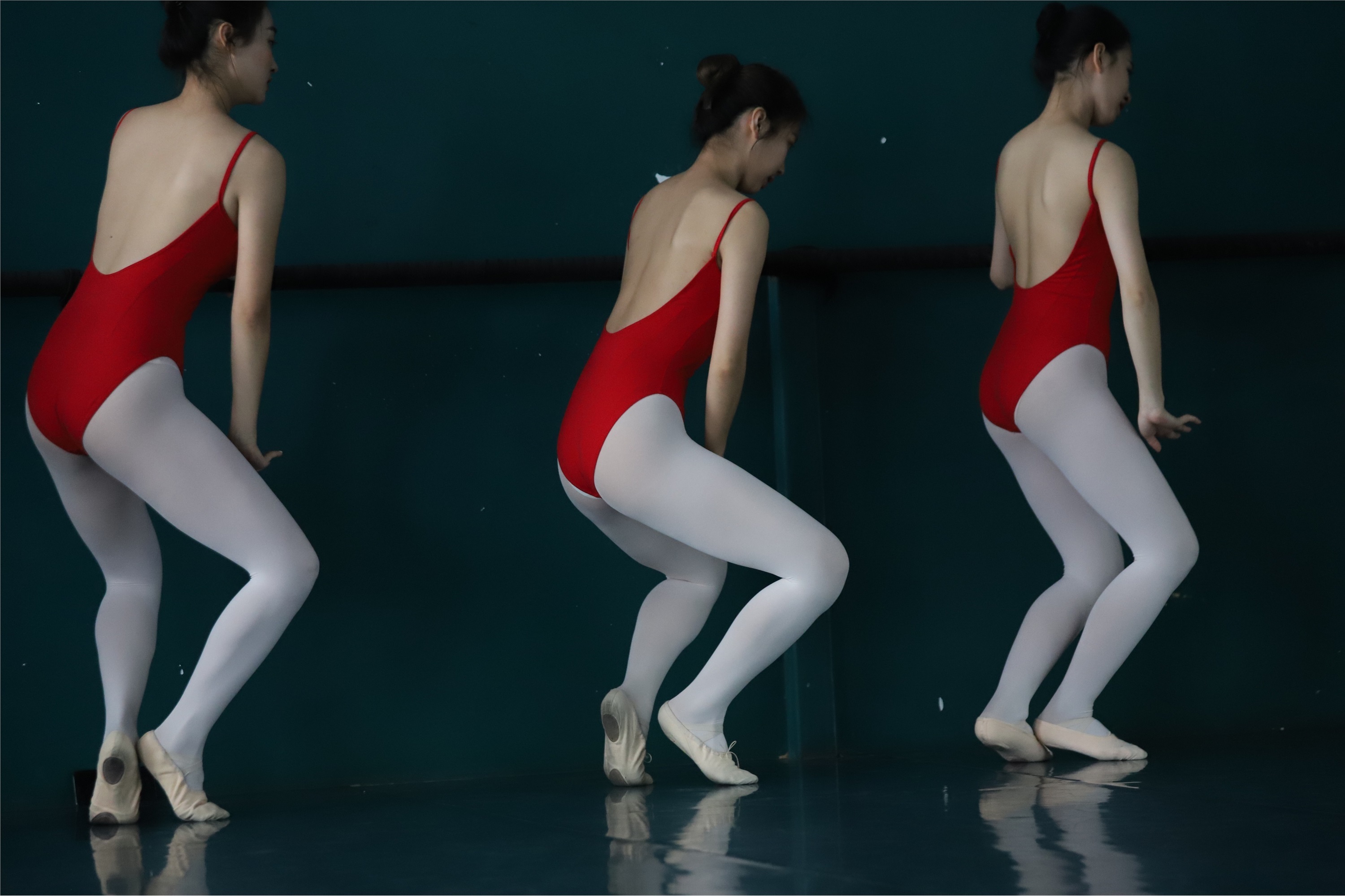 大西瓜美女图片 W005 红色舞蹈服 669P3