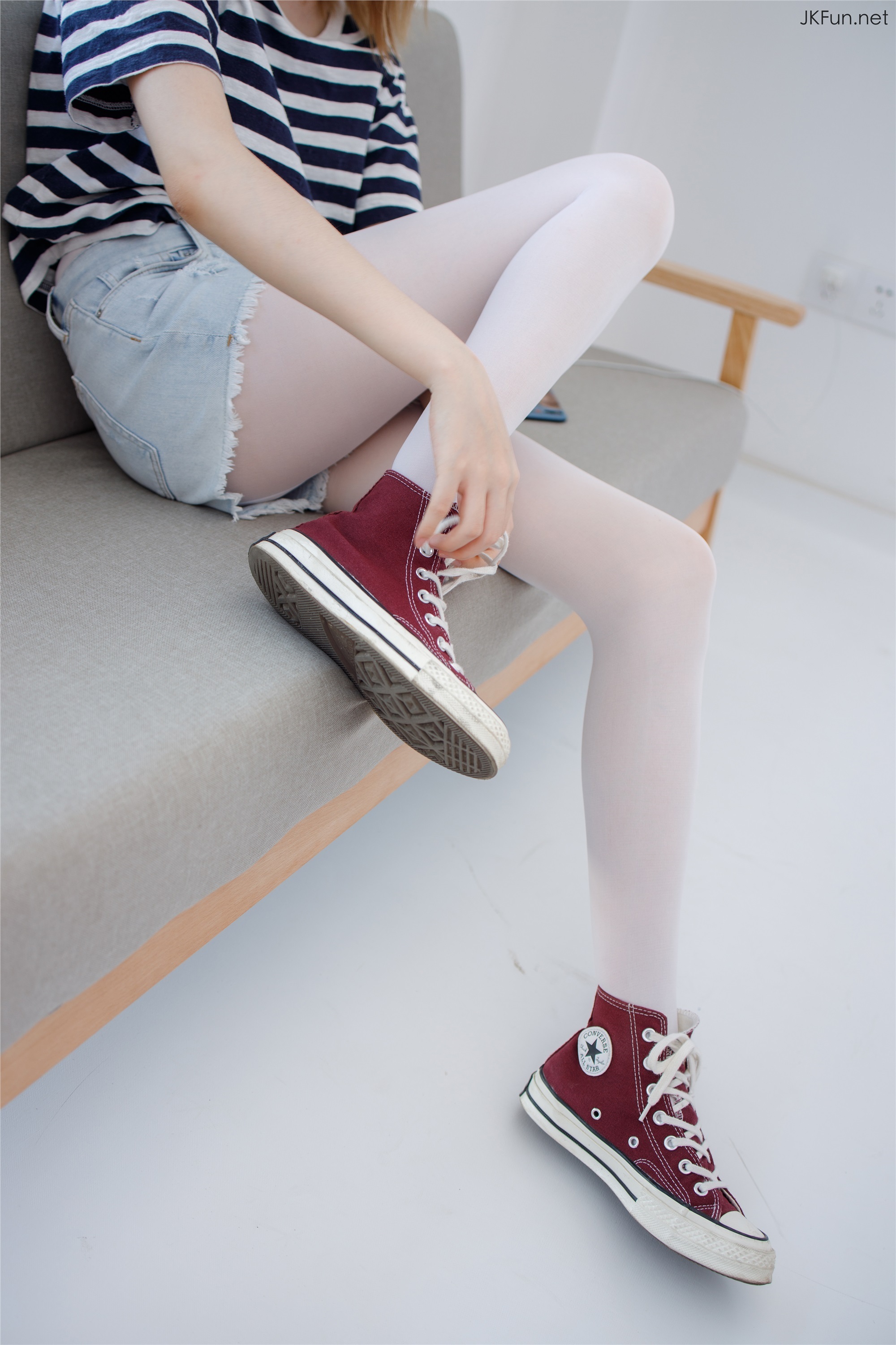 森萝财团写真 - JKFUN-020 80D白丝 Aika