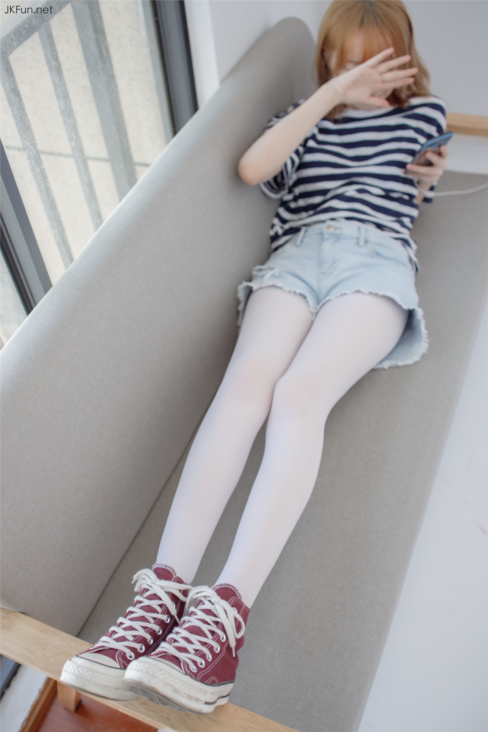 森萝财团写真 - JKFUN-020 80D白丝 Aika