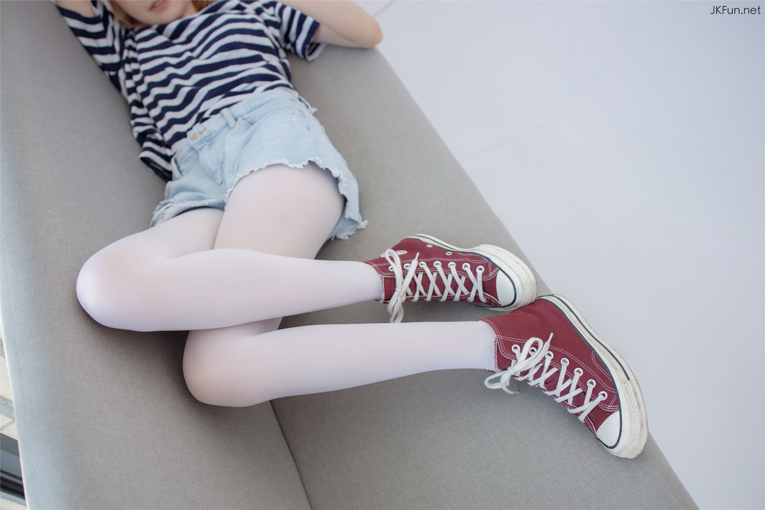 森萝财团写真 - JKFUN-020 80D白丝 Aika