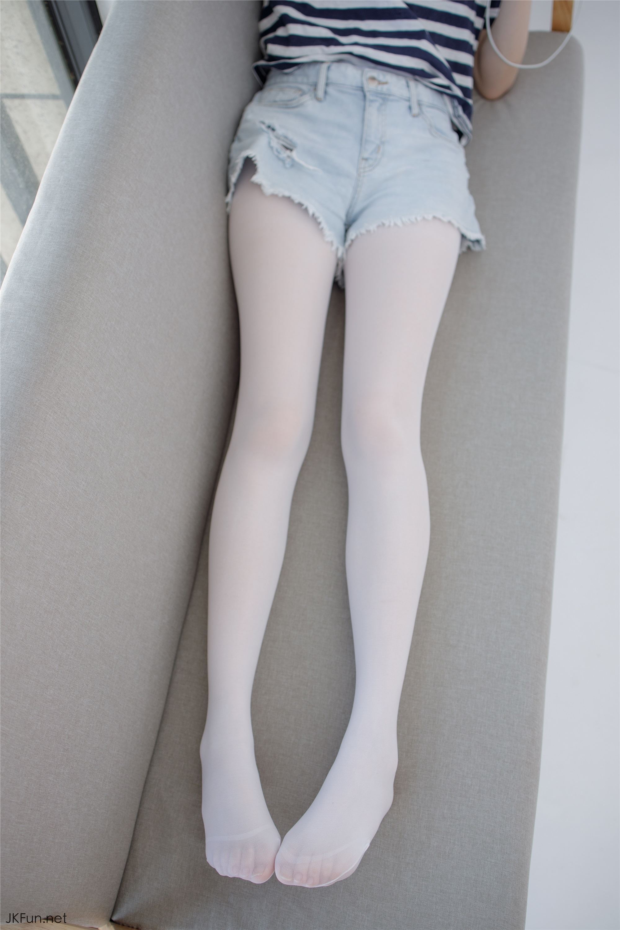 森萝财团写真 - JKFUN-020 80D白丝 Aika