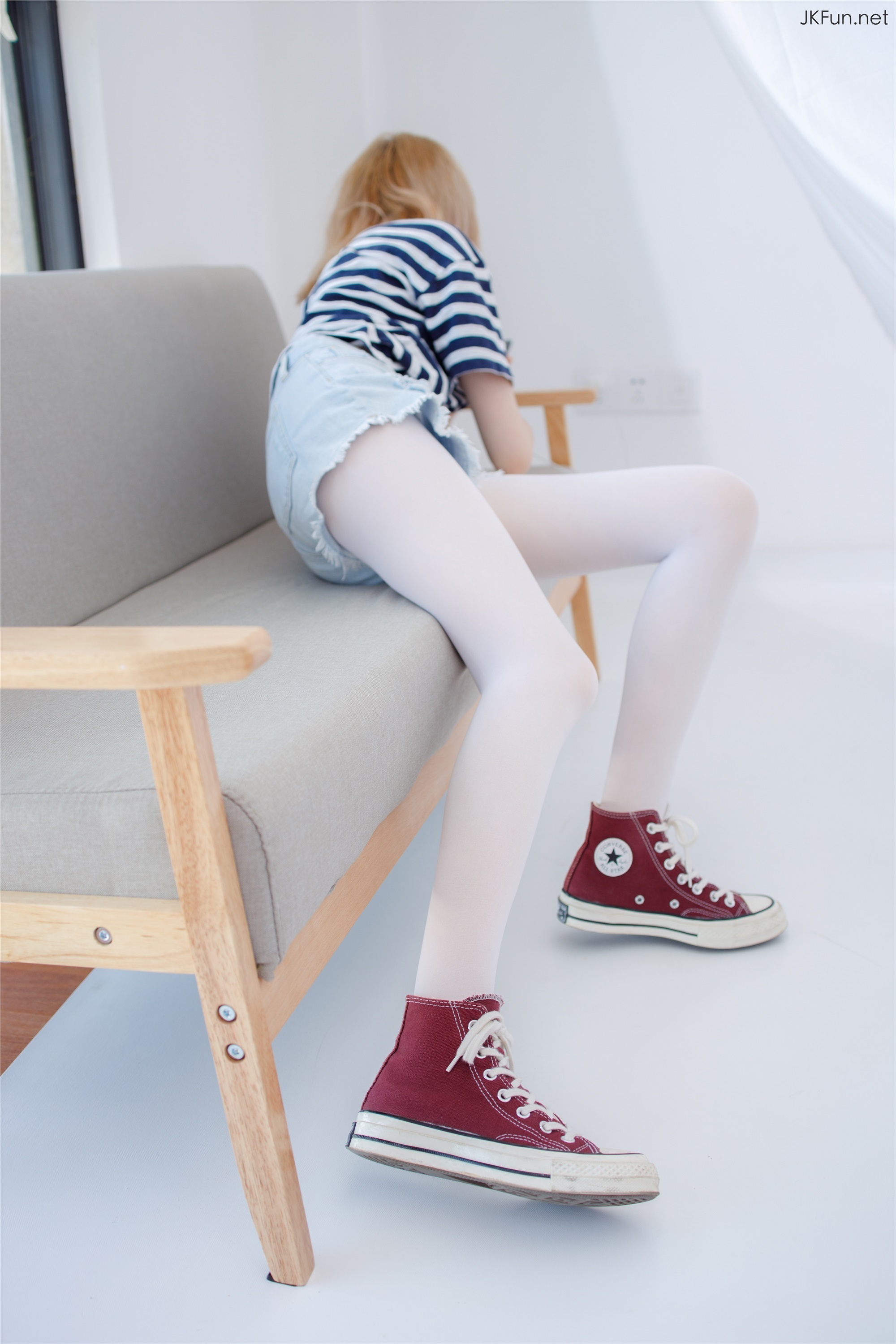 森萝财团写真 - JKFUN-020 80D白丝 Aika