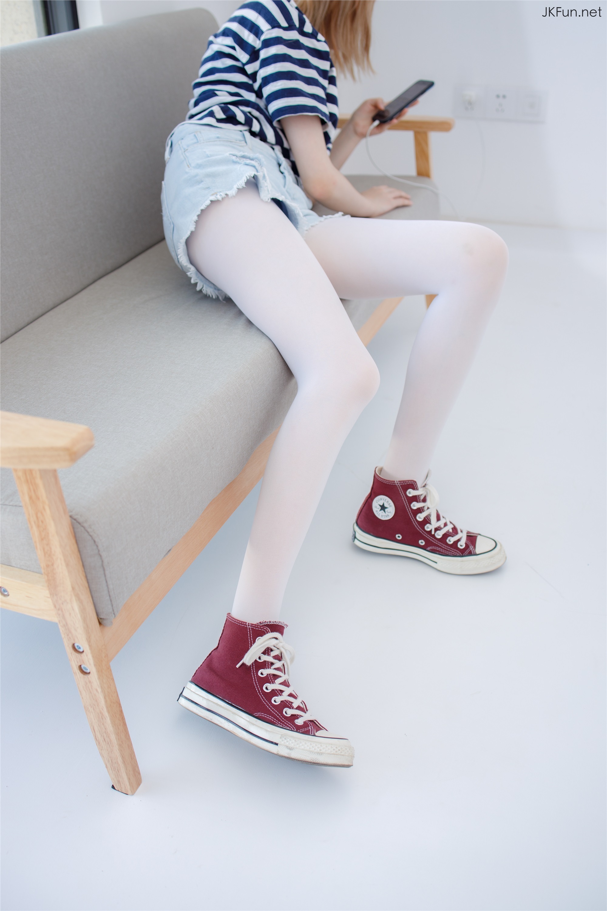 森萝财团写真 - JKFUN-020 80D白丝 Aika