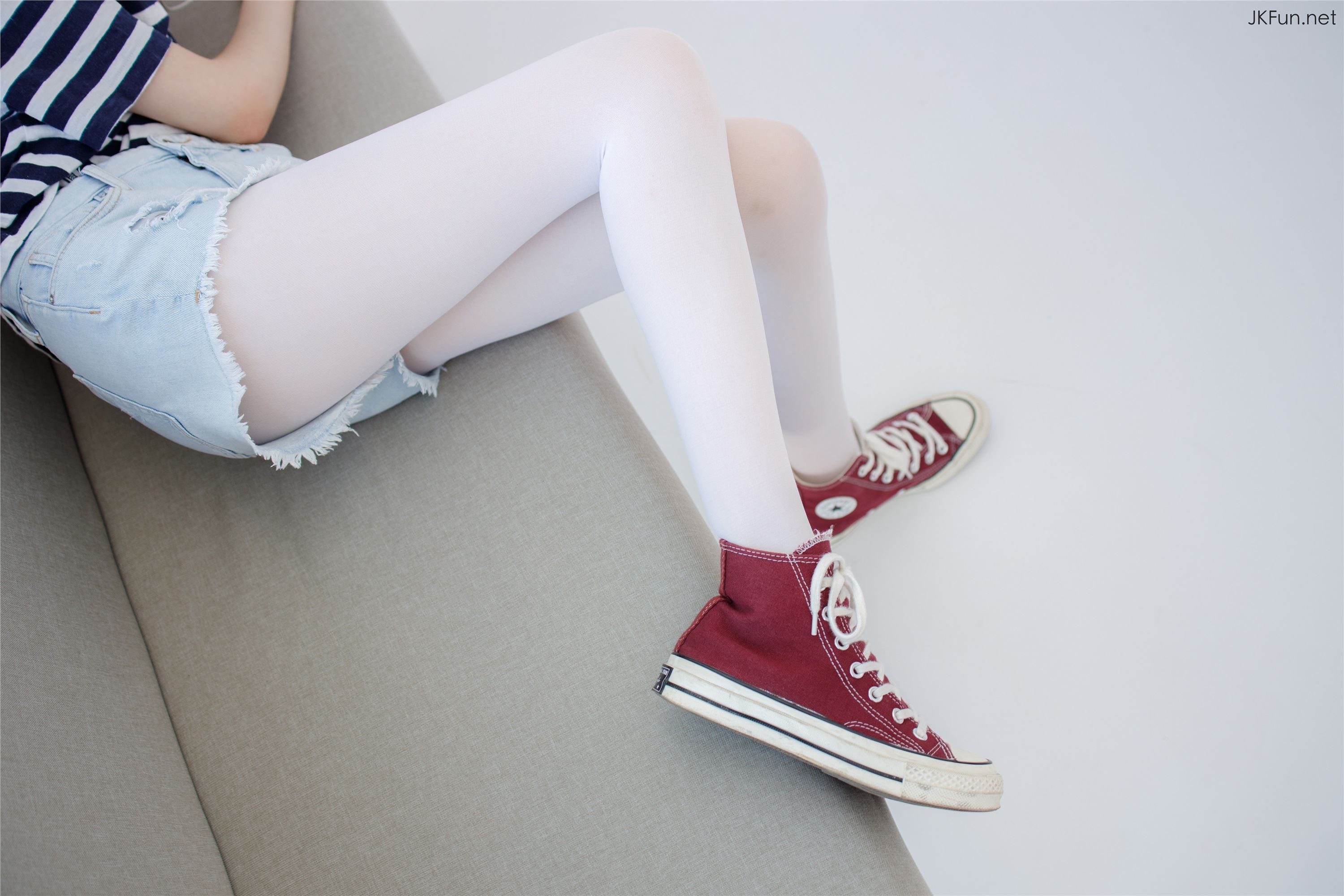 森萝财团写真 - JKFUN-020 80D白丝 Aika