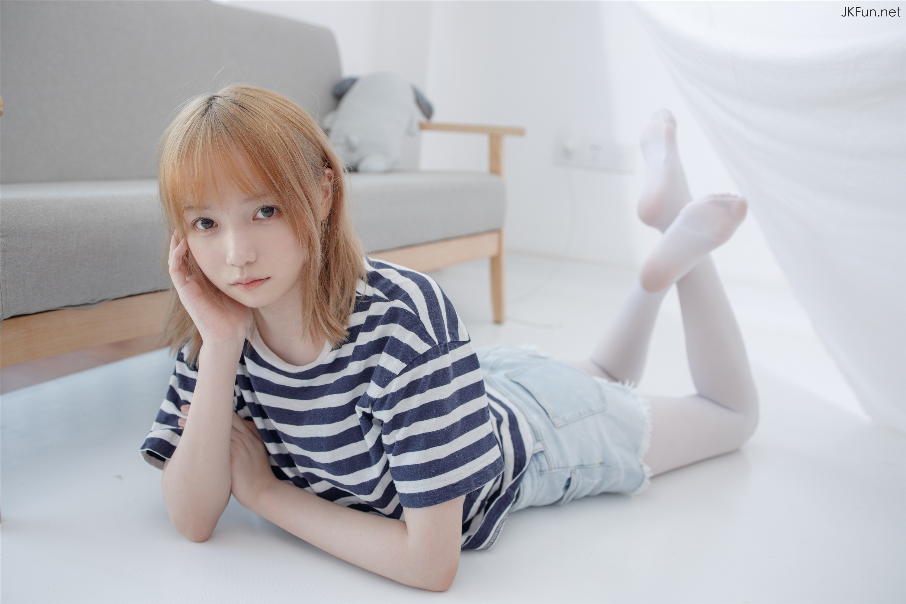 森萝财团写真 - JKFUN-020 80D白丝 Aika