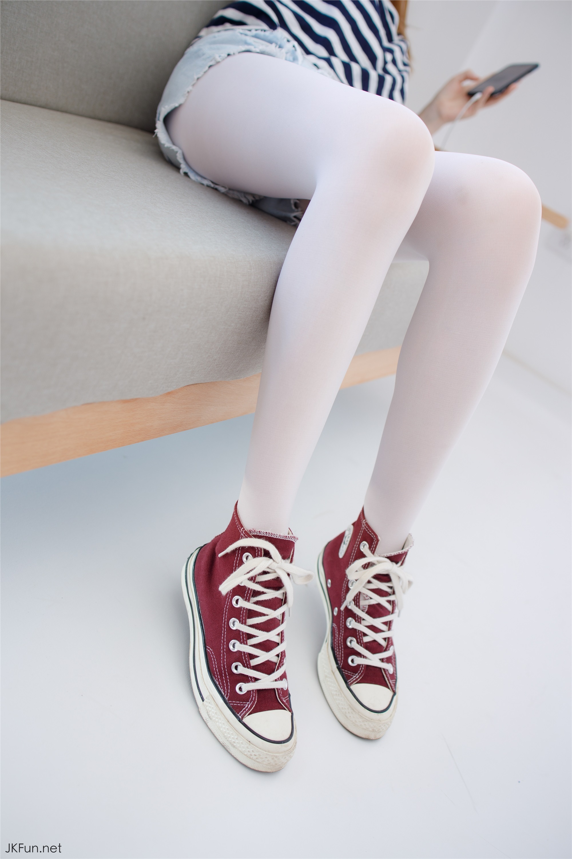 森萝财团写真 - JKFUN-020 80D白丝 Aika