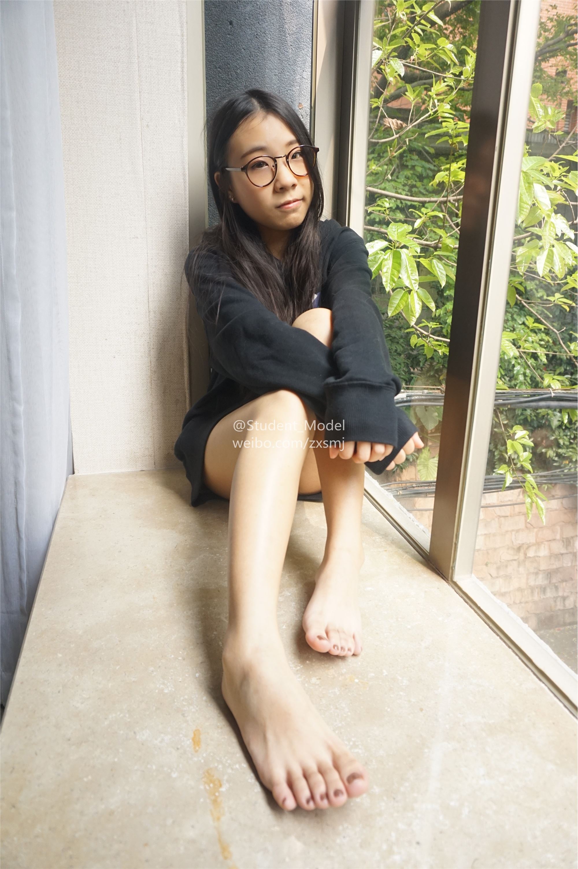 学生模特 套图 超嫩的小Q