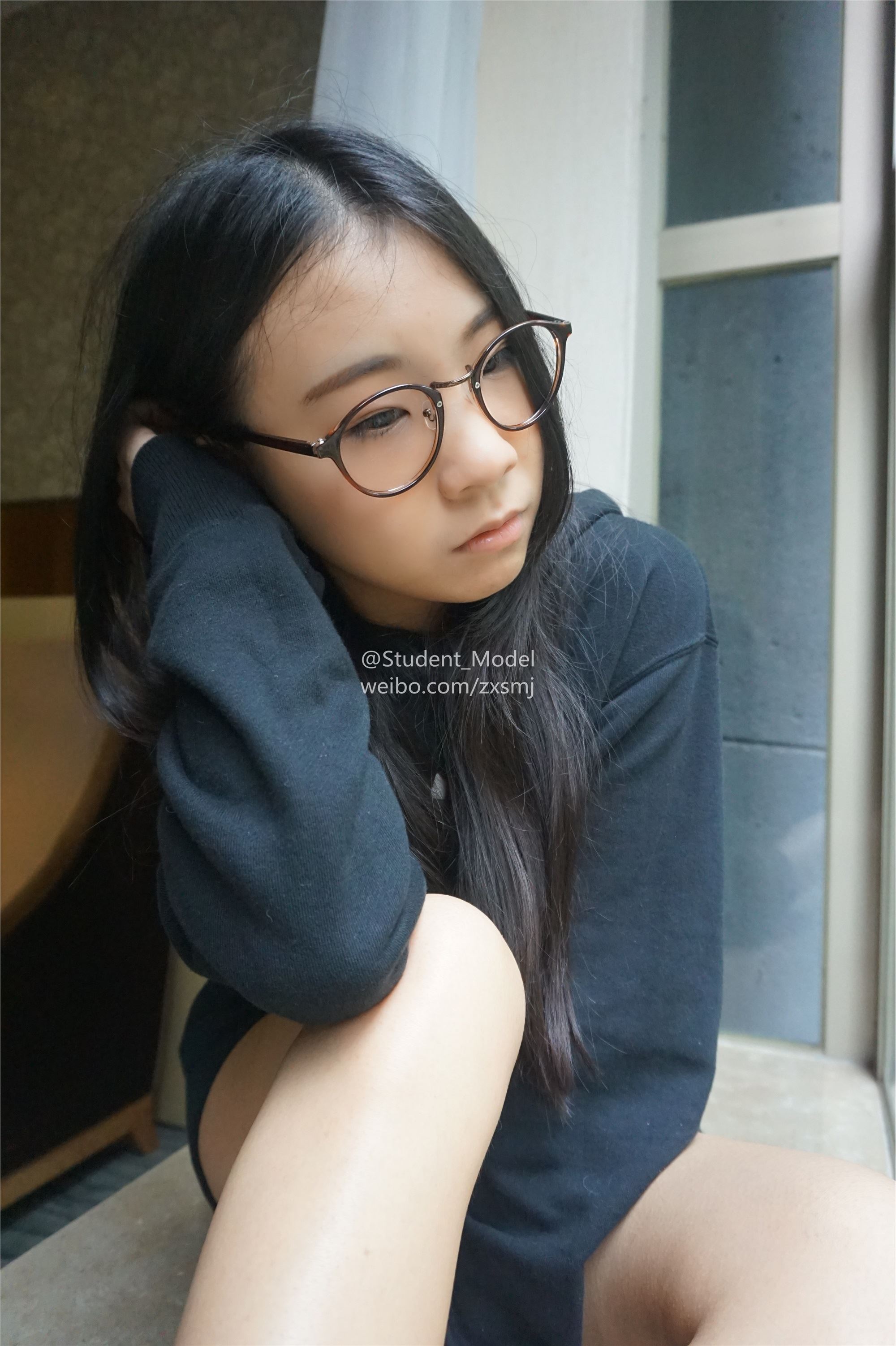 学生模特 套图 超嫩的小Q