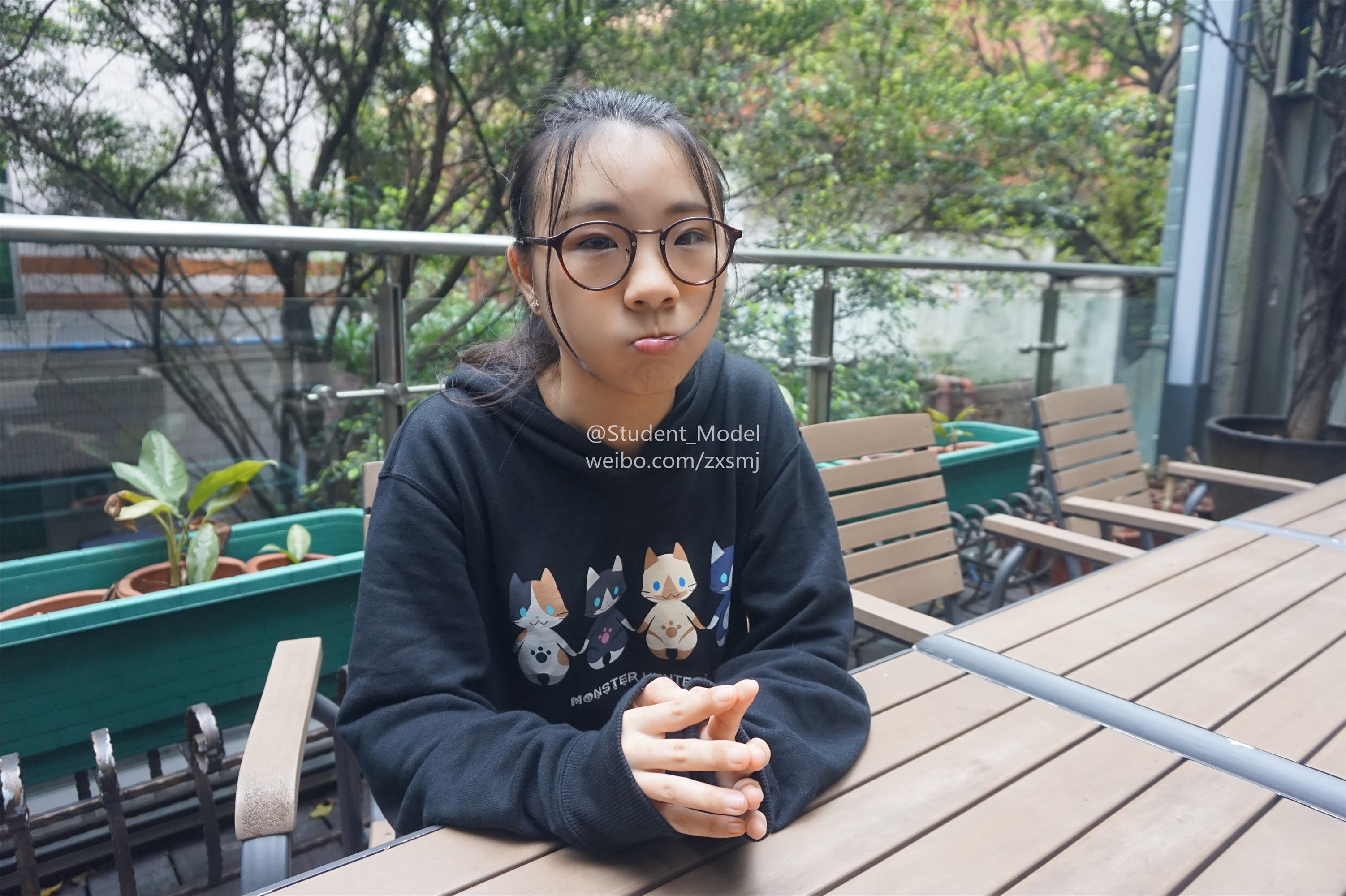 学生模特 套图 超嫩的小Q