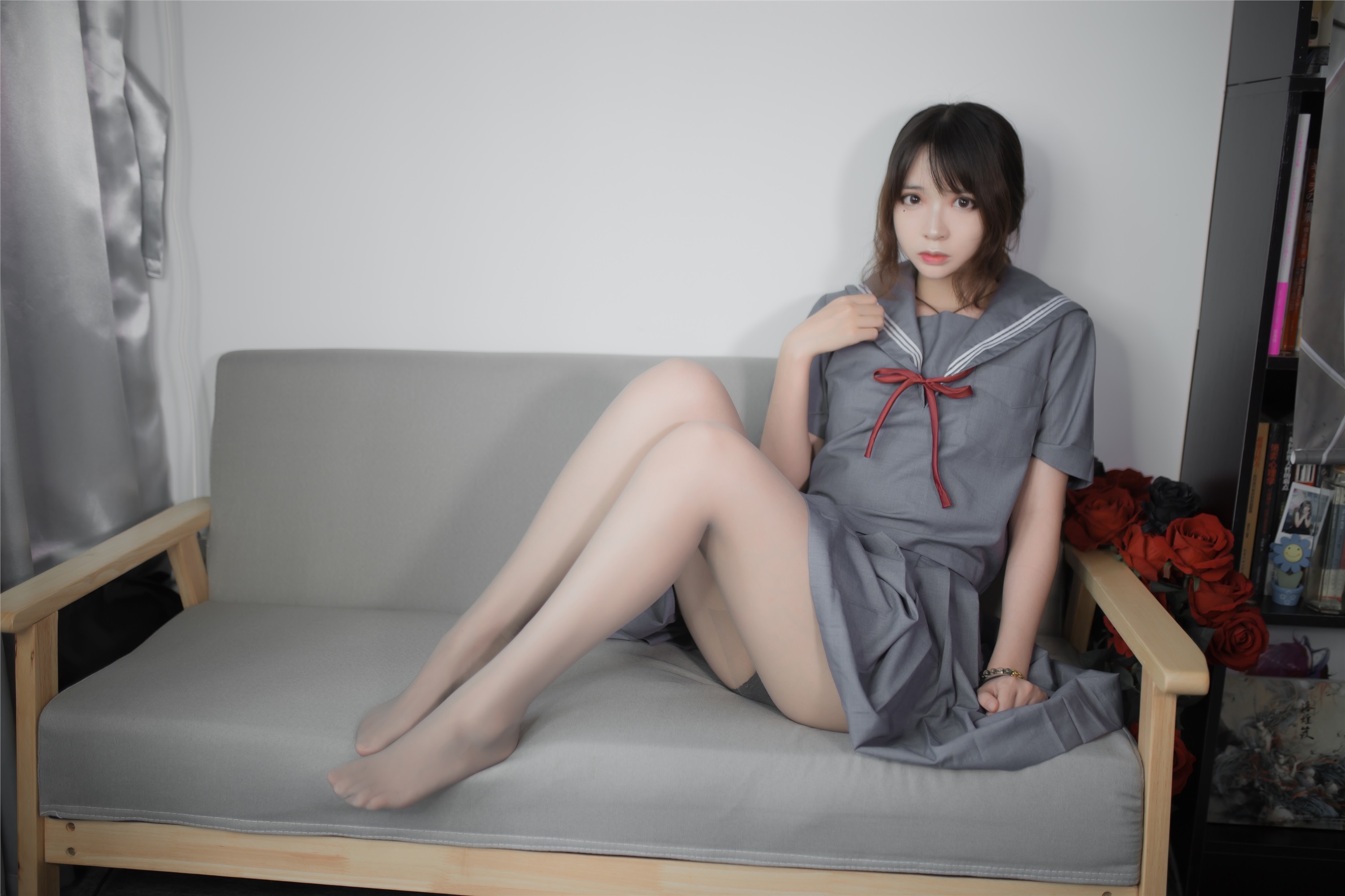 疯猫ss高清版 – 蓝灰JK