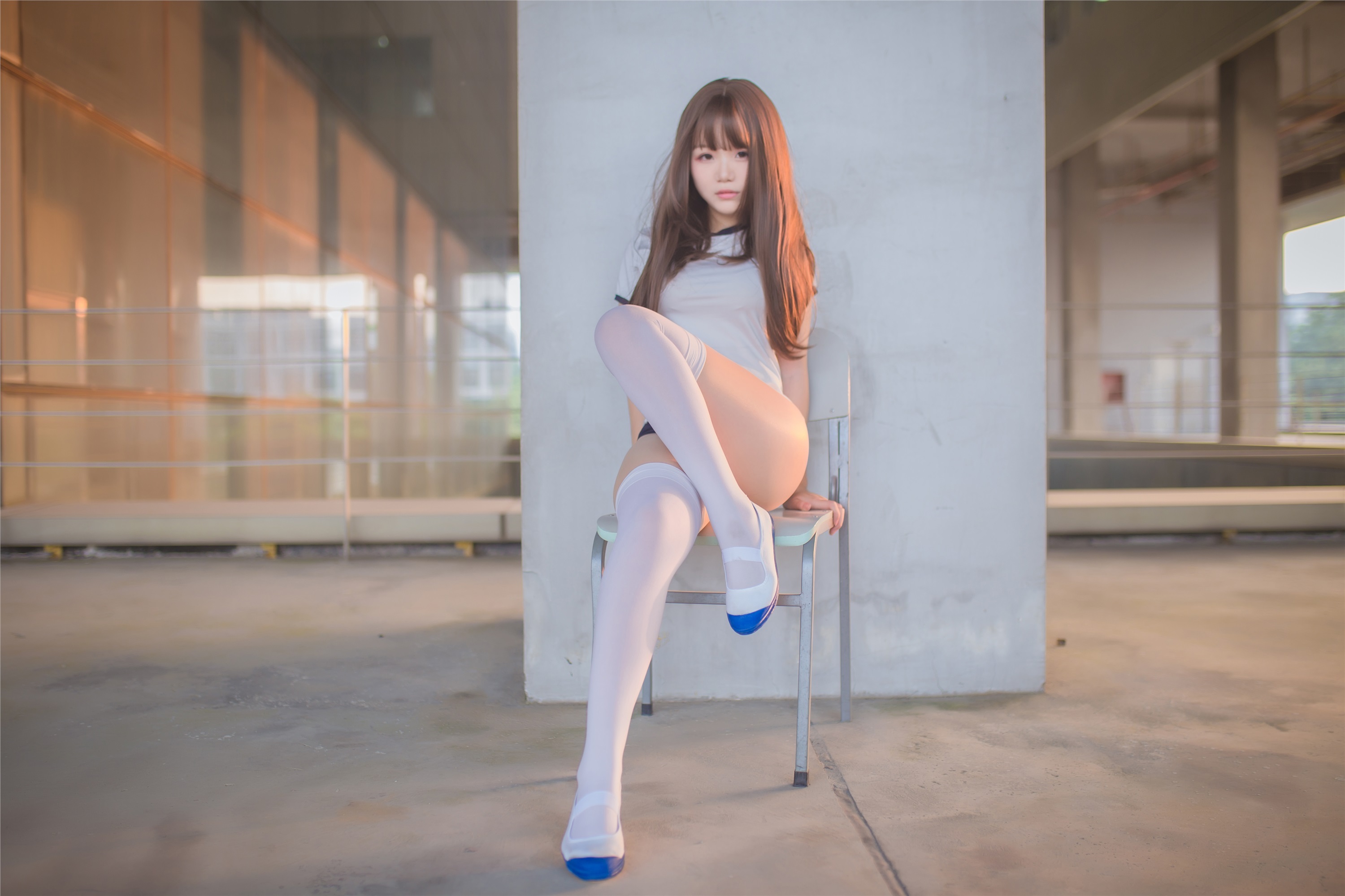 Yoko宅夏Cos - 白丝捆绑