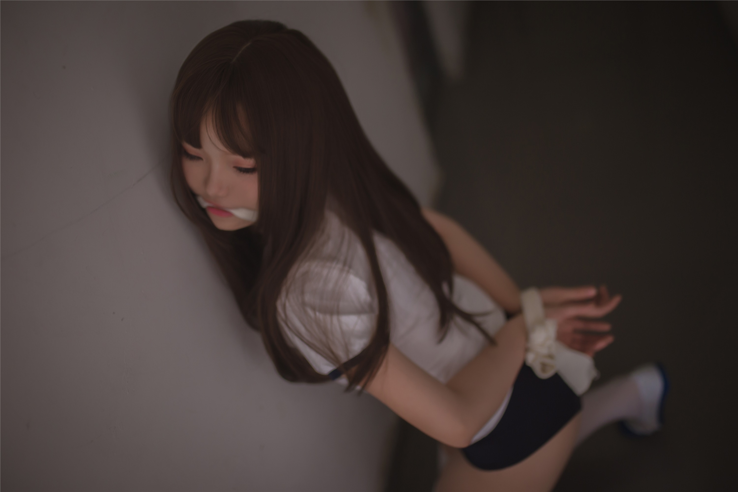 Yoko宅夏Cos - 白丝捆绑