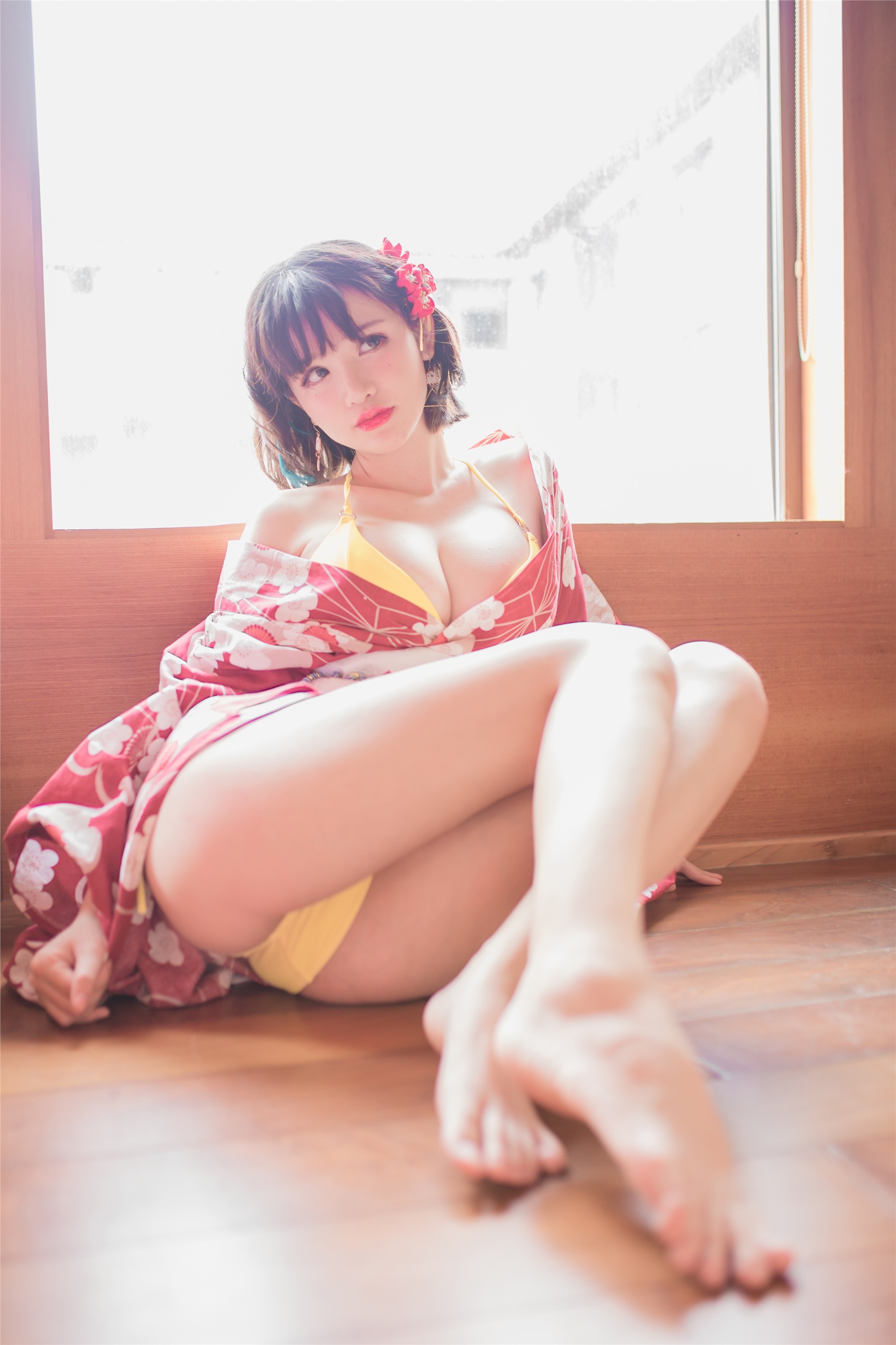 Yoko宅夏Cos – 妹汤物语(和服)