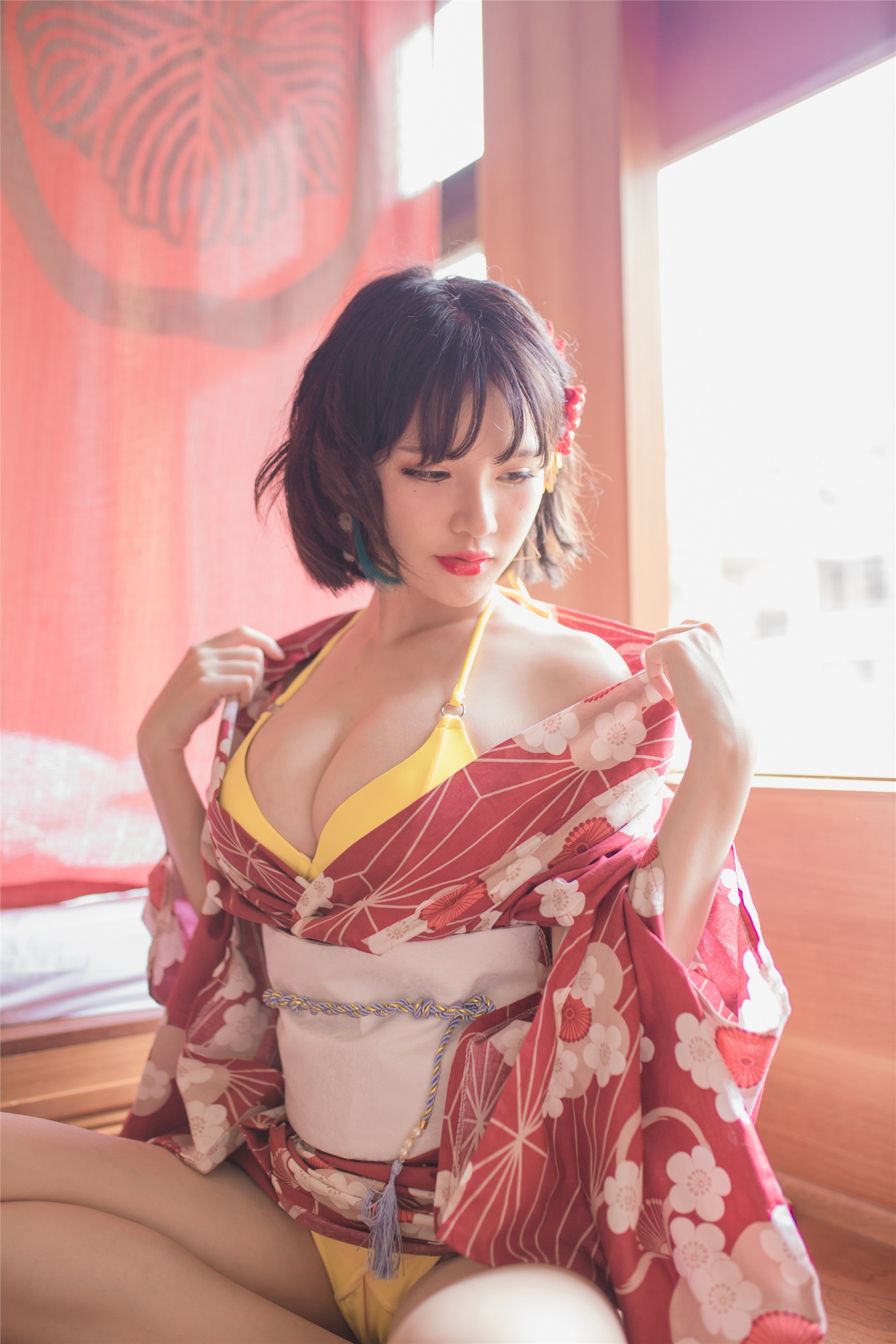 Yoko宅夏Cos – 妹汤物语(和服)