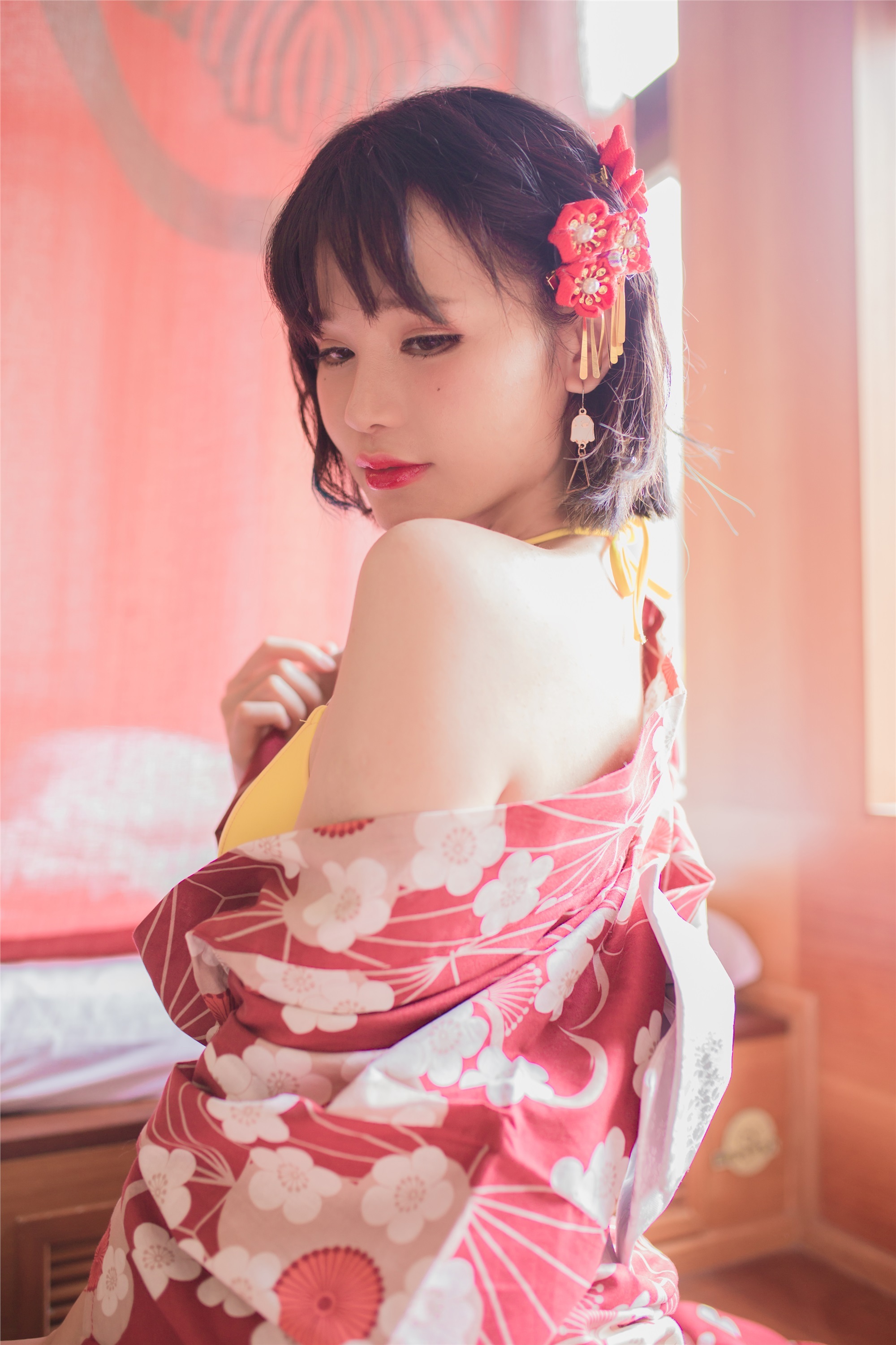 Yoko宅夏Cos – 妹汤物语(和服)