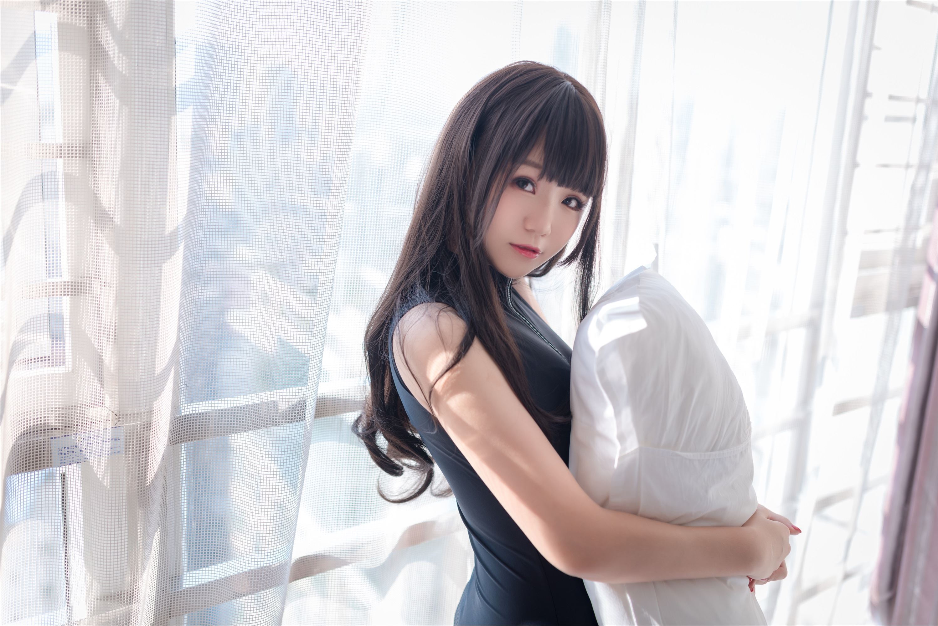 Yoko宅夏Cos – 开胸泳衣2