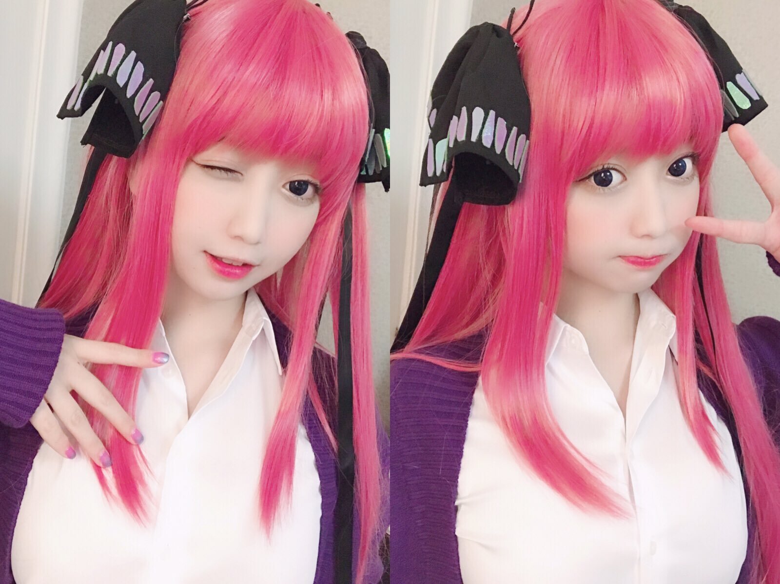 二次元妹子吧，可爱的 realyami-twitter3