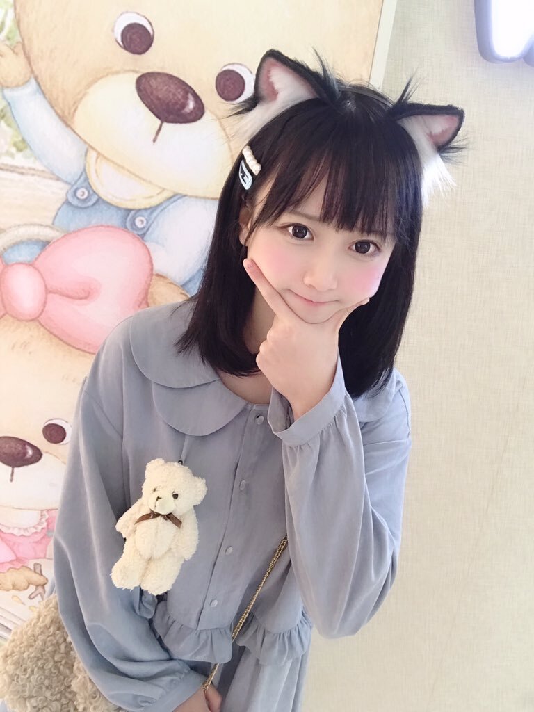 二次元妹子吧，可爱的 realyami-twitter3