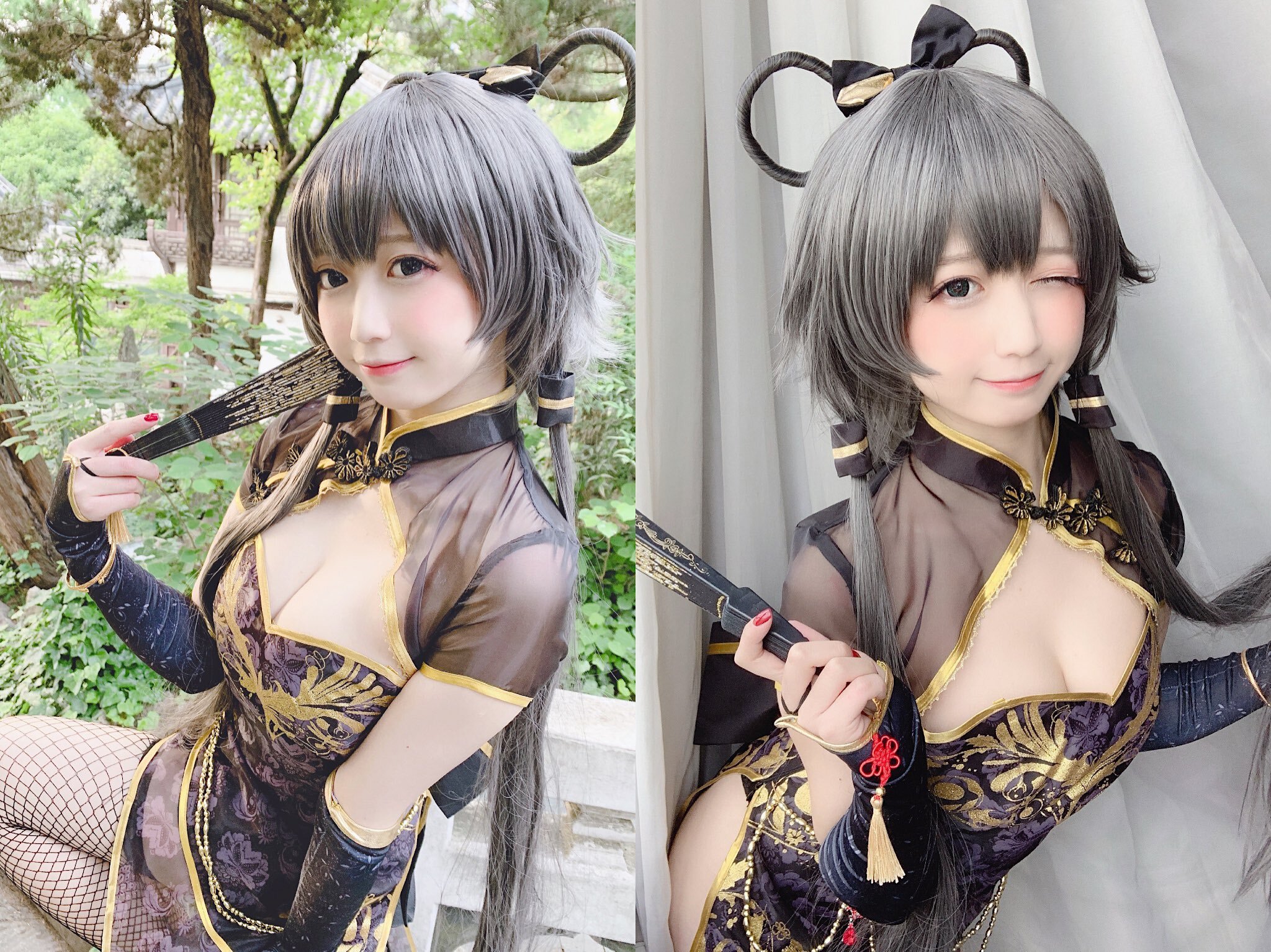 二次元妹子吧，可爱的 realyami-twitter4