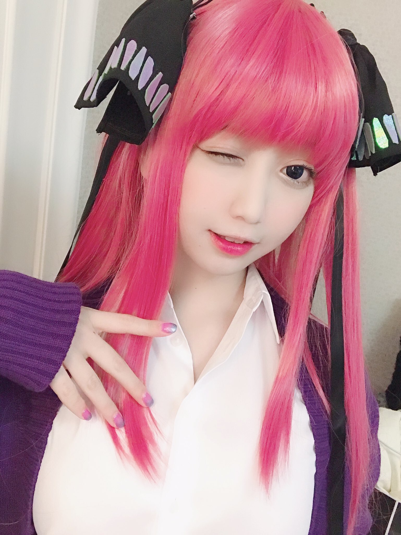 二次元妹子吧，可爱的 realyami-twitter4