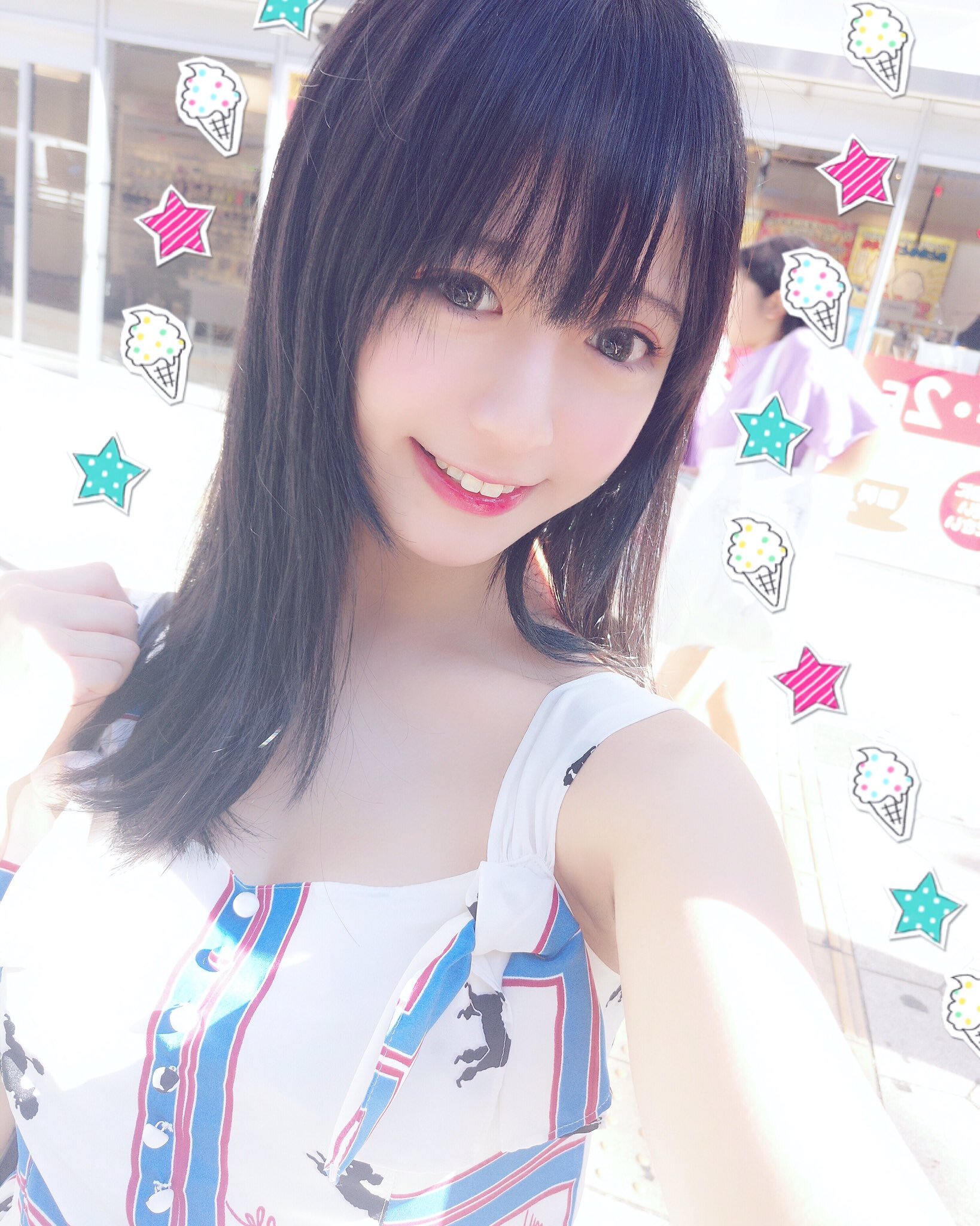 二次元妹子吧，可爱的 realyami-twitter5