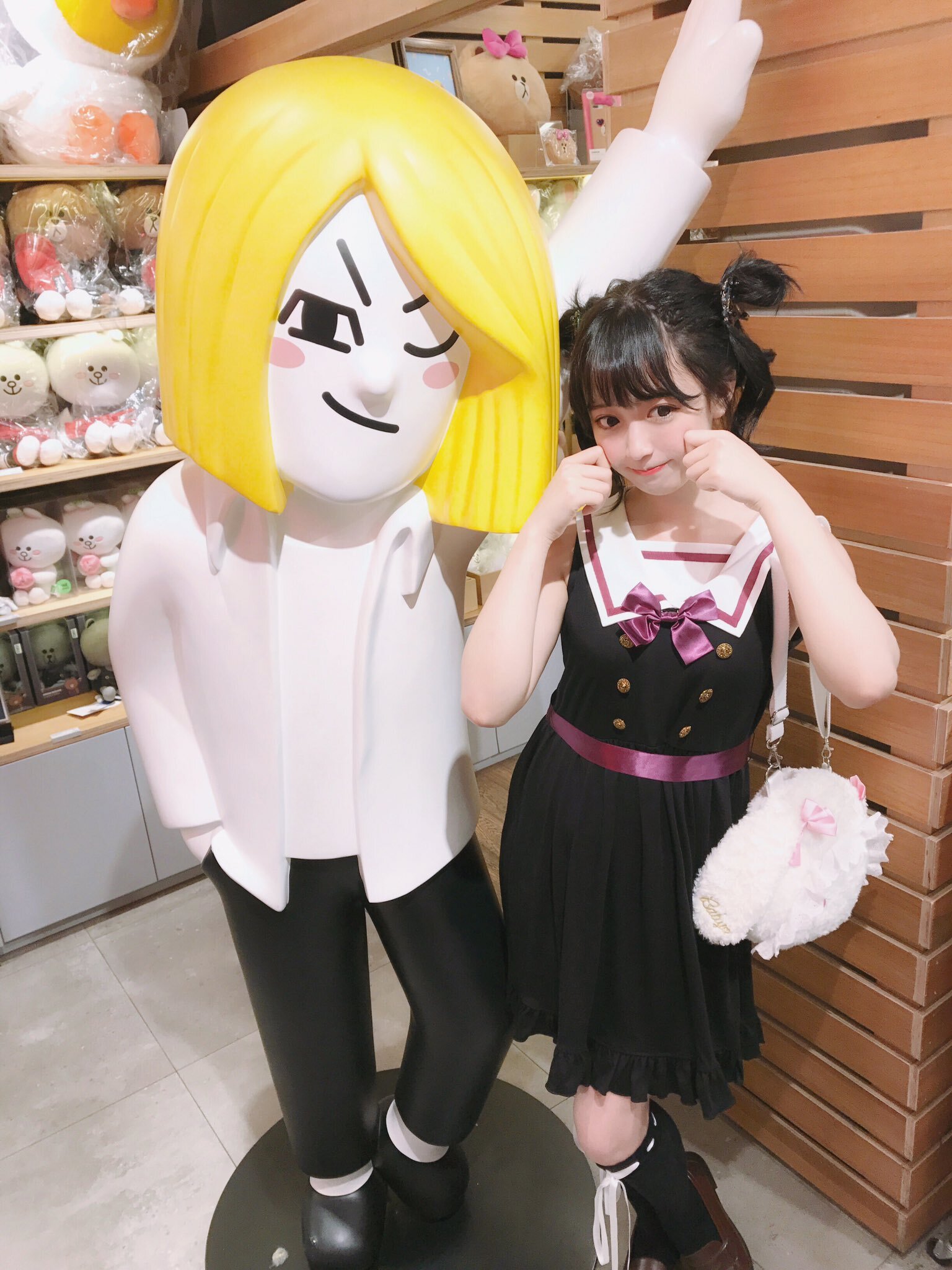 二次元妹子吧，可爱的 realyami-twitter5