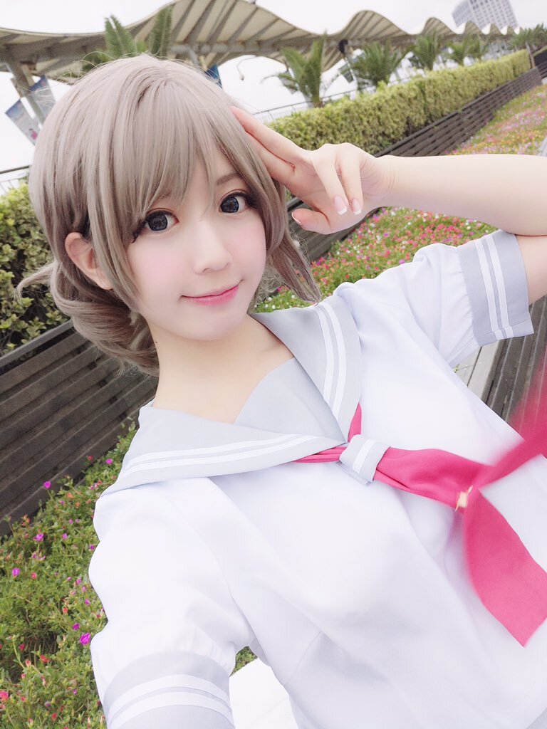 二次元妹子吧，可爱的 realyami-twitter5