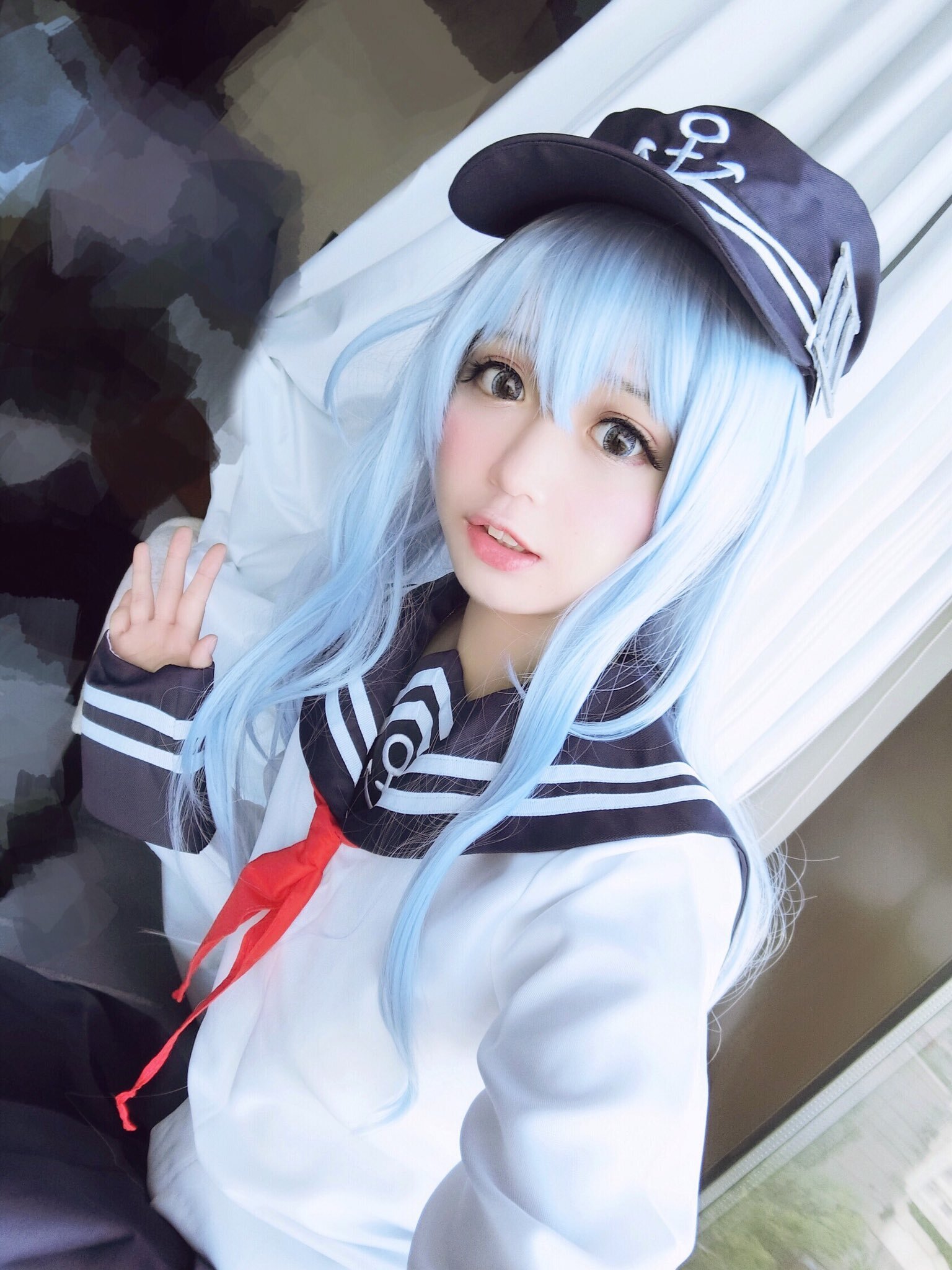 二次元妹子吧，可爱的 realyami-twitter5